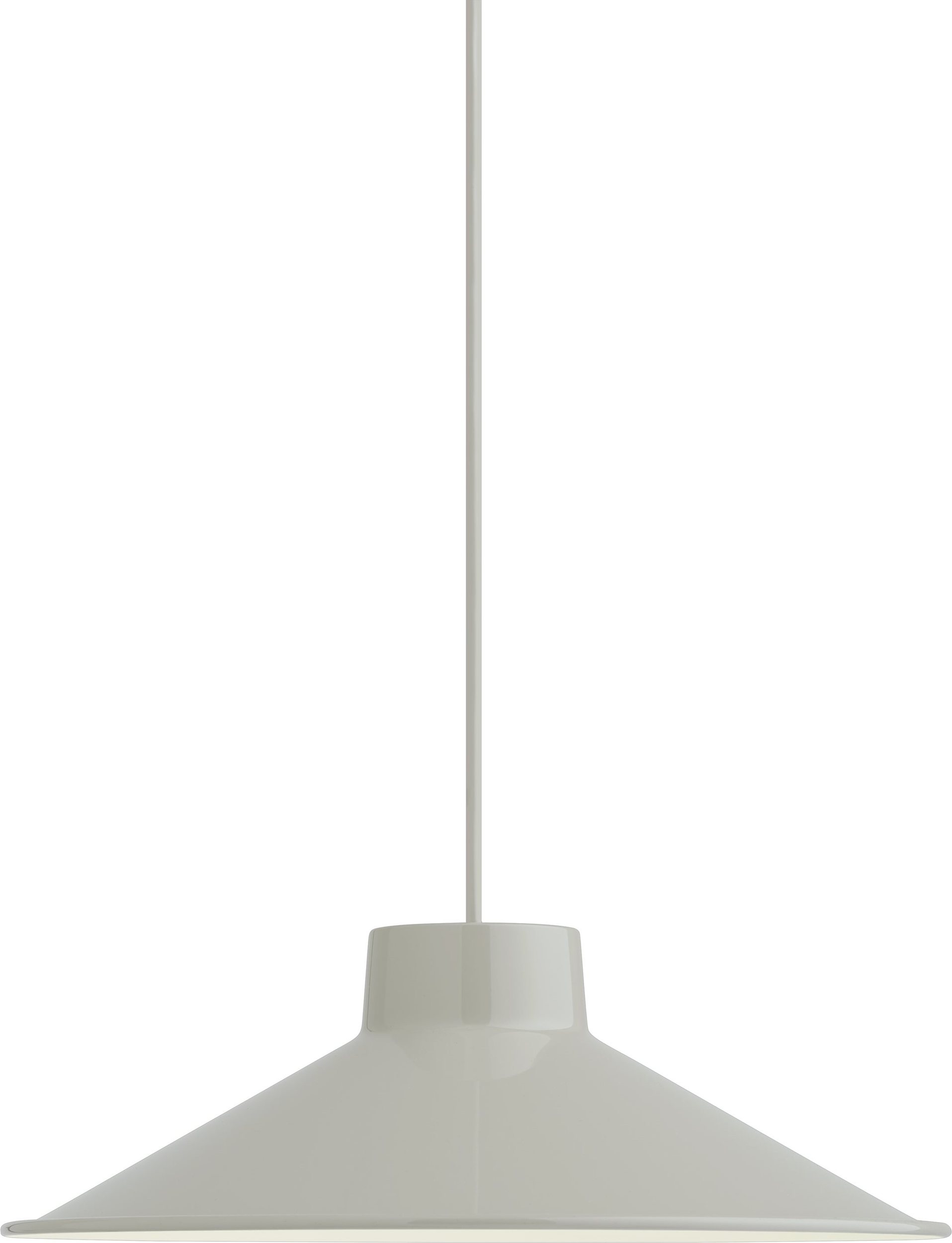 Lampa wisząca Top 36 cm szara