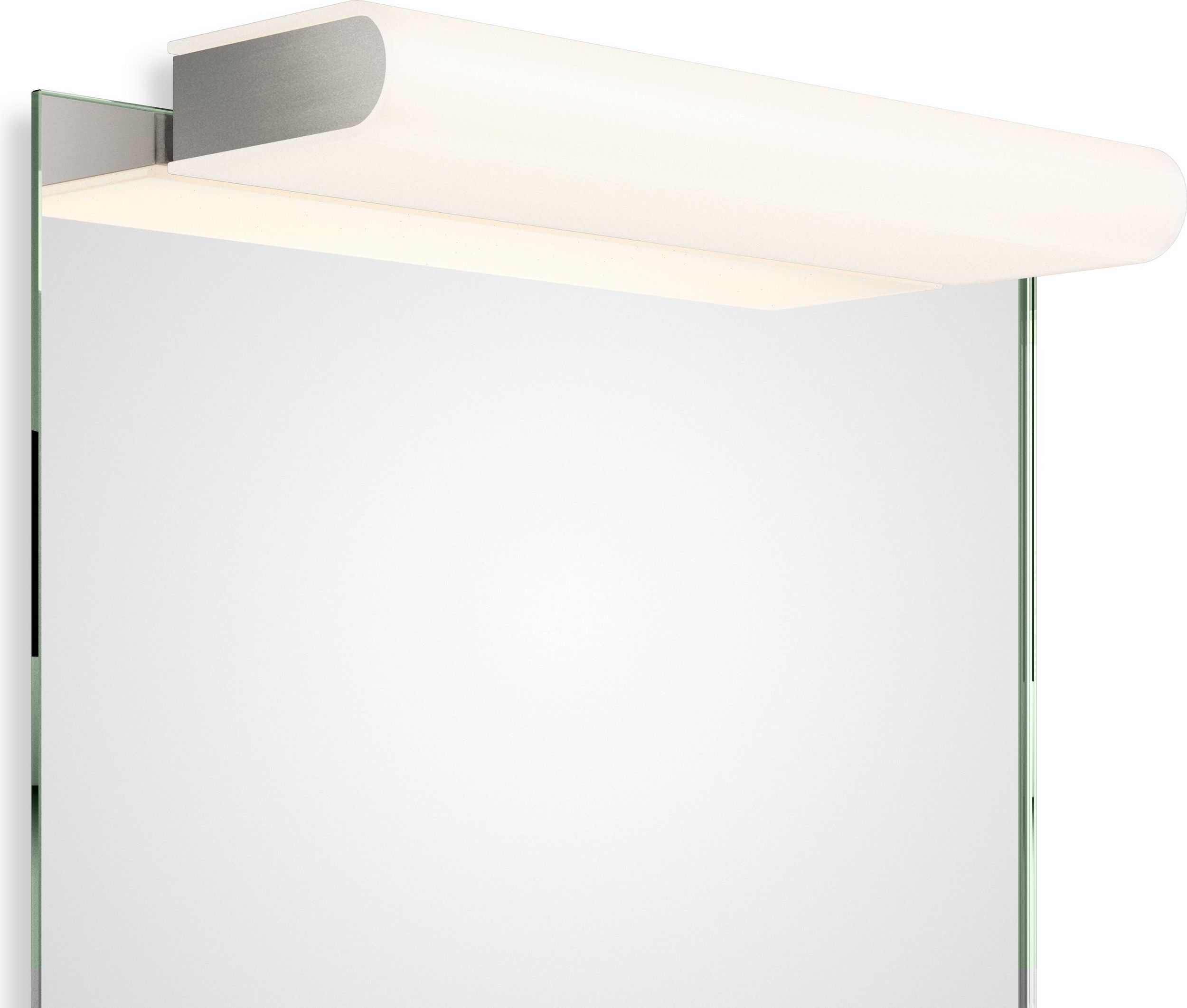 Lampa nad lustro Book Clip On 40 cm nikiel