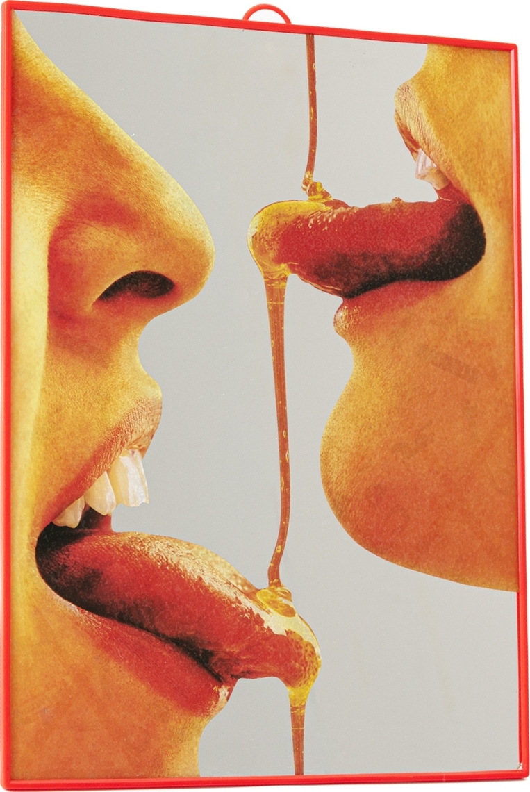 Lustro Seletti Wears Toiletpaper Honey średnie