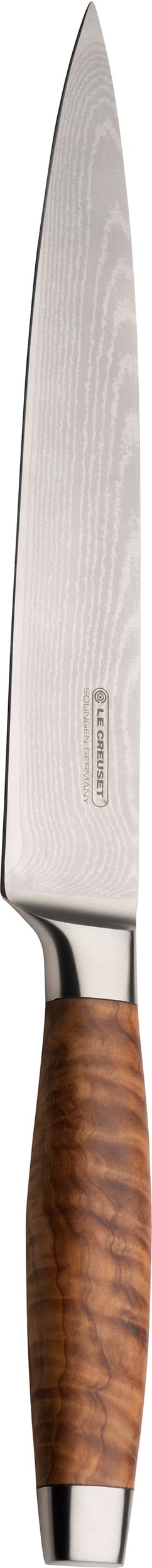 Nóż do wędlin Le Creuset 20 cm z uchwytem drewnianym