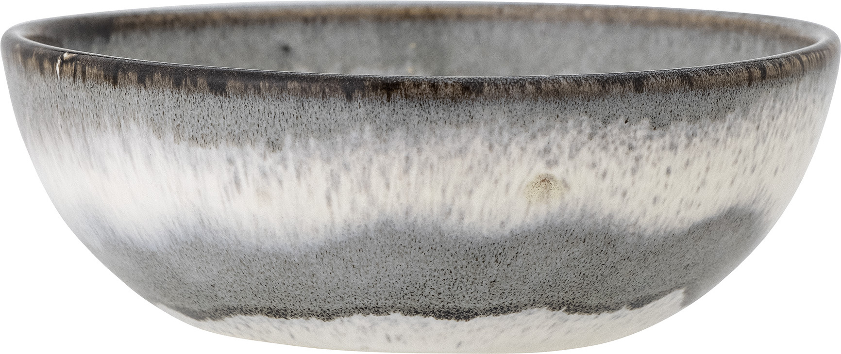 Miska Paula 525 ml biało-szara