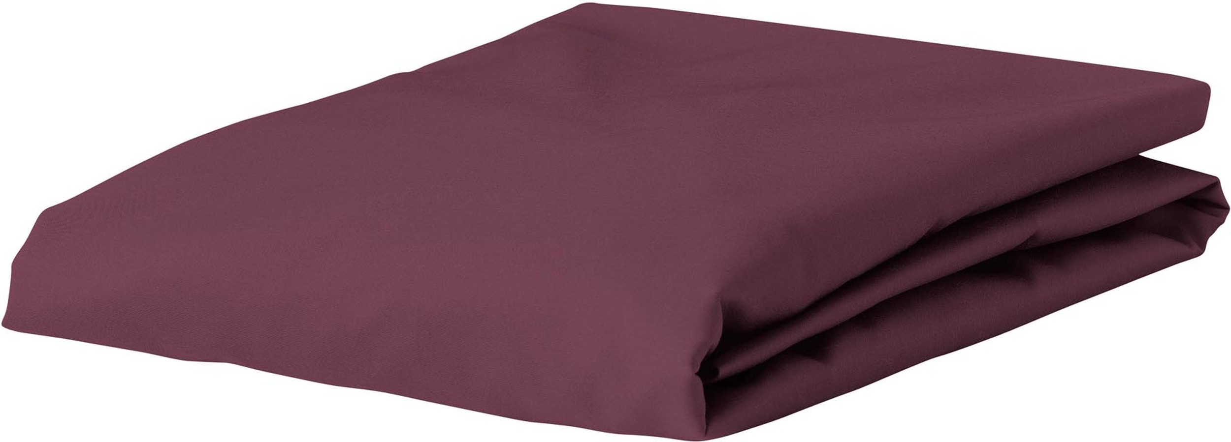 Prześcieradło z gumką Premium Percale 160 x 210 cm fioletowe