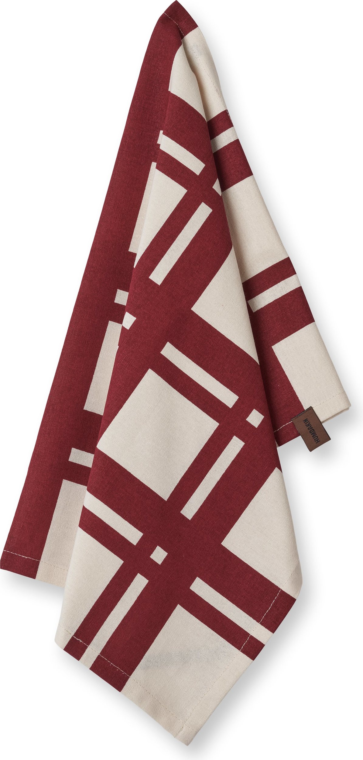 Ścierki kuchenne Humdakin Check czerwona 2 szt.