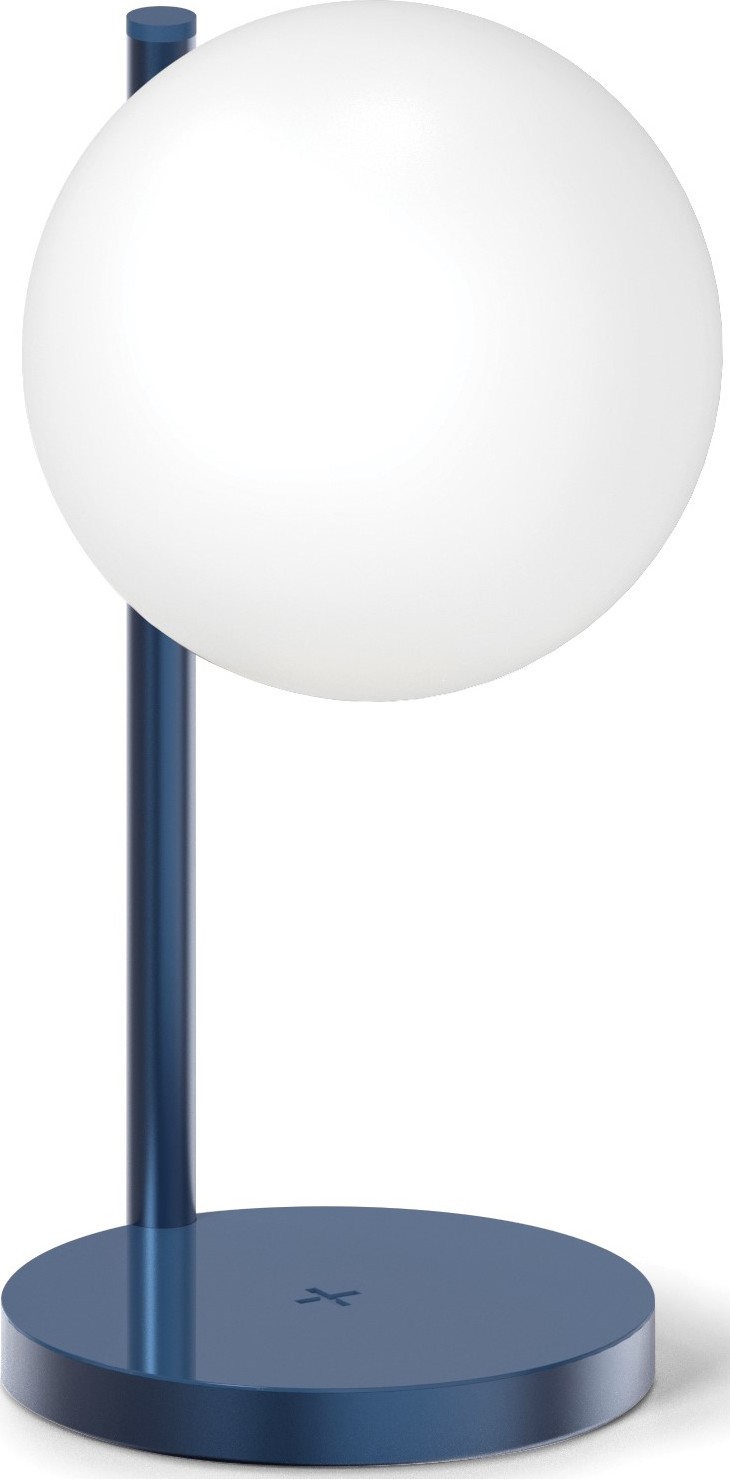 Lampa LED Bubble ciemnoniebieska z ładowarką