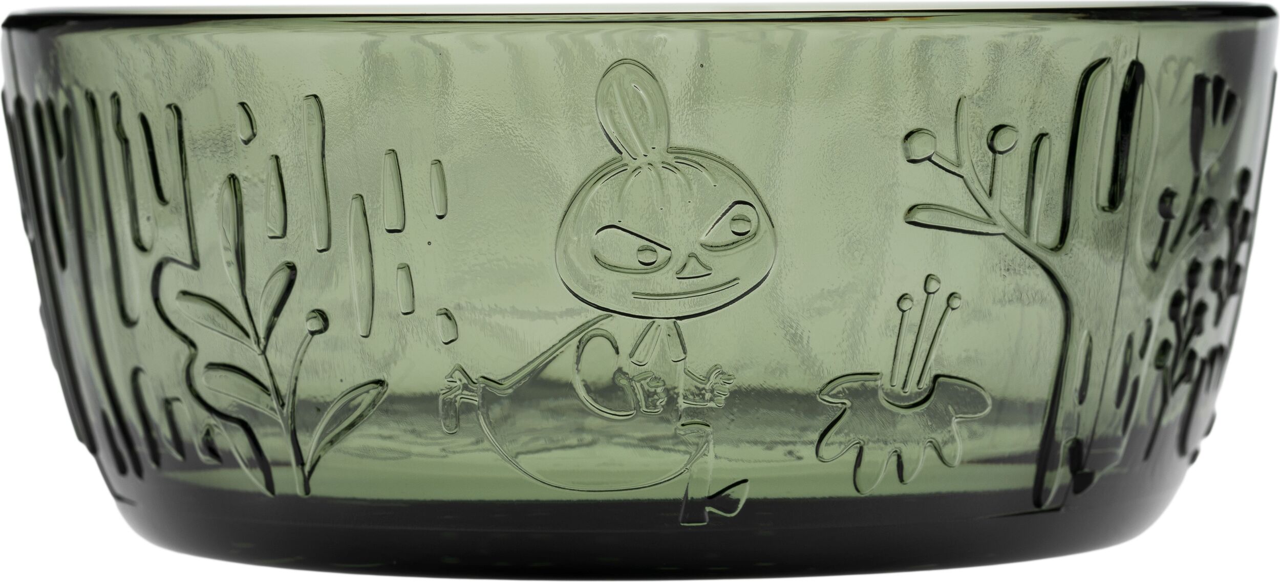 Miska Arabia Finland Muminki 350 ml zielona szklana