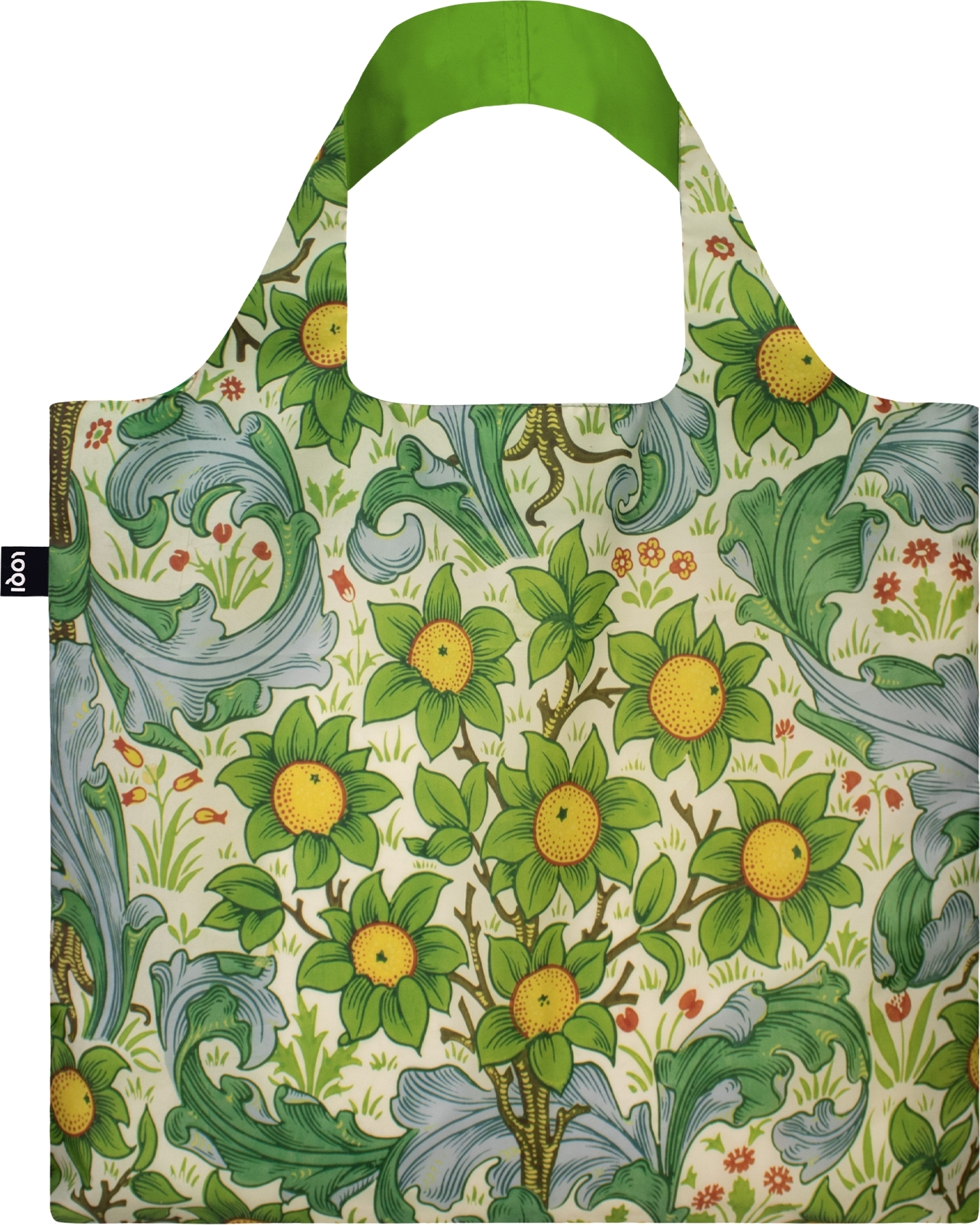 Torba LOQI Museum William Morris Orchard z recyklingu