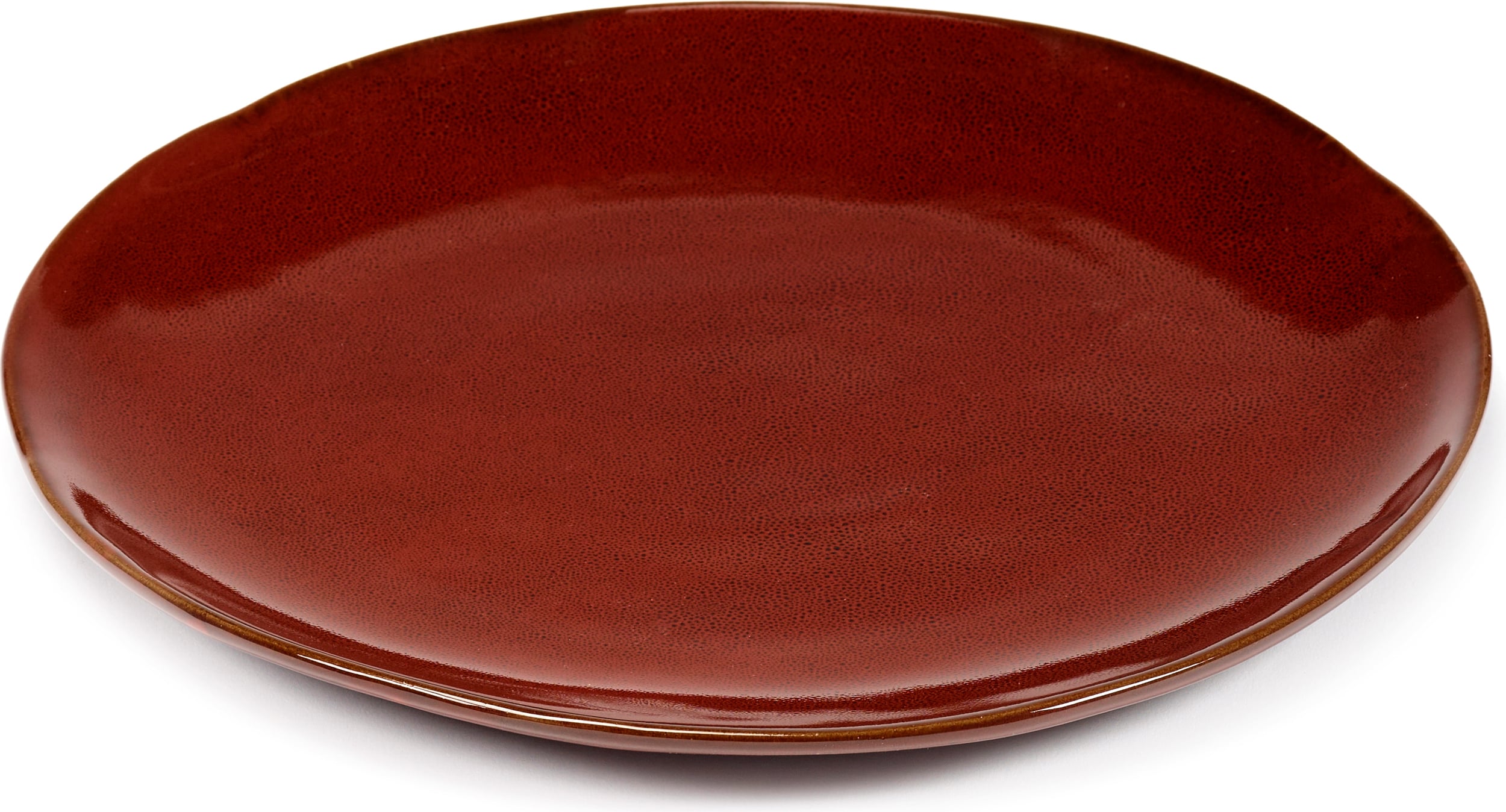 Talerz obiadowy La Mère 27 cm czerwony