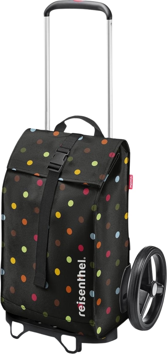 Wózek na zakupy Citycruiser w kolorowe kropki