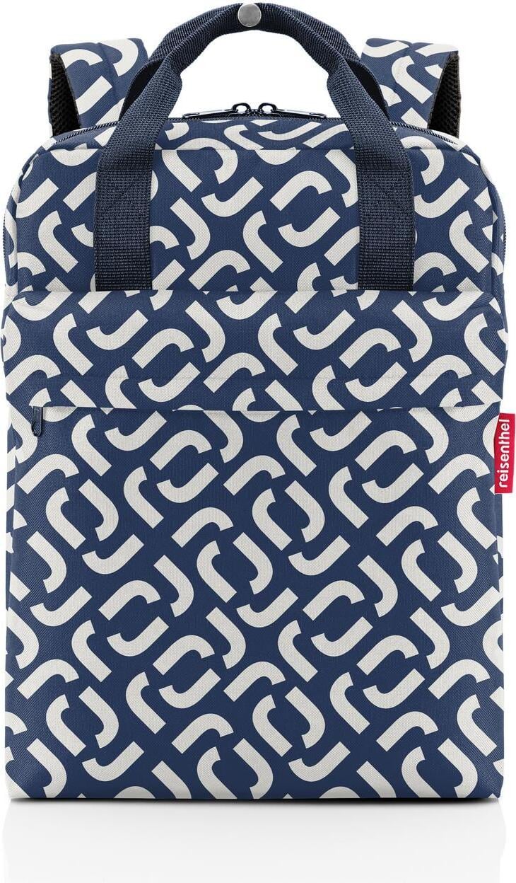 Plecak Allday M niebiesko-biały