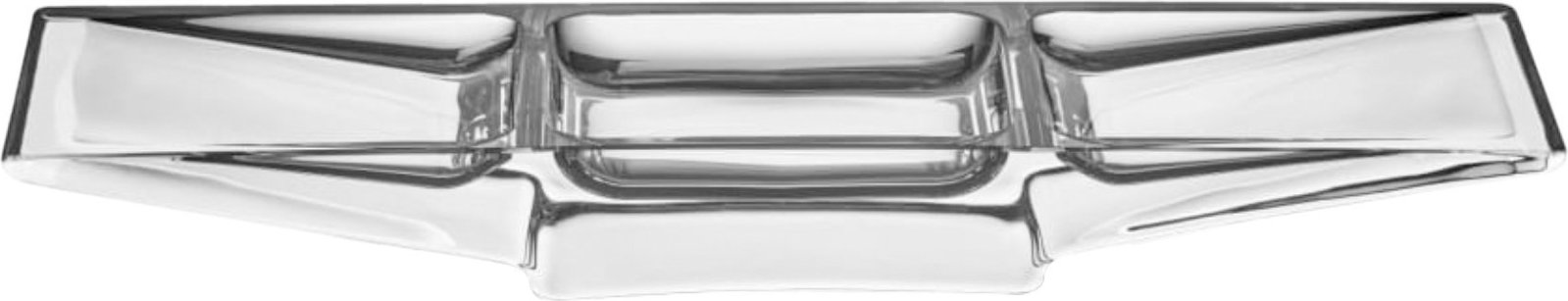 Taca do serwowania Silhouette kwadratowa potrójna