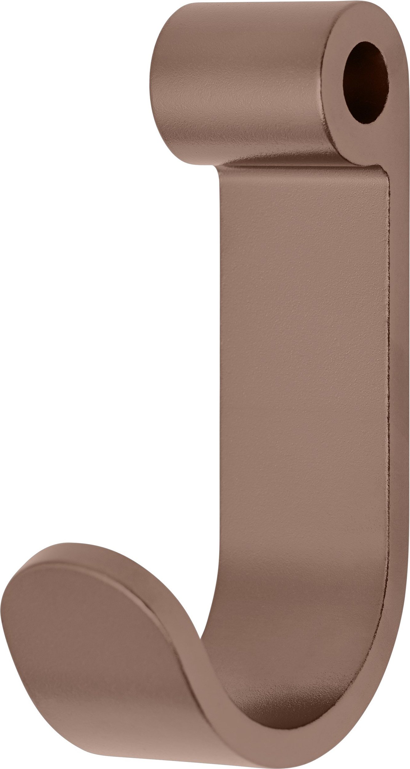 Haczyk do wieszaka listwy Coil śliwkowy