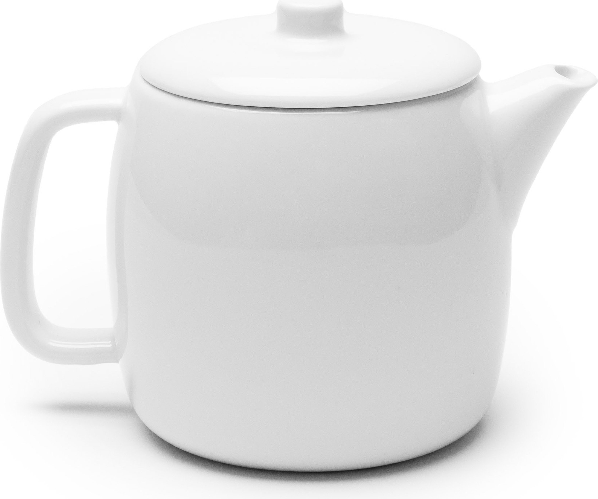 Dzbanek do herbaty Passe-partout 900 ml biały szkliwiony