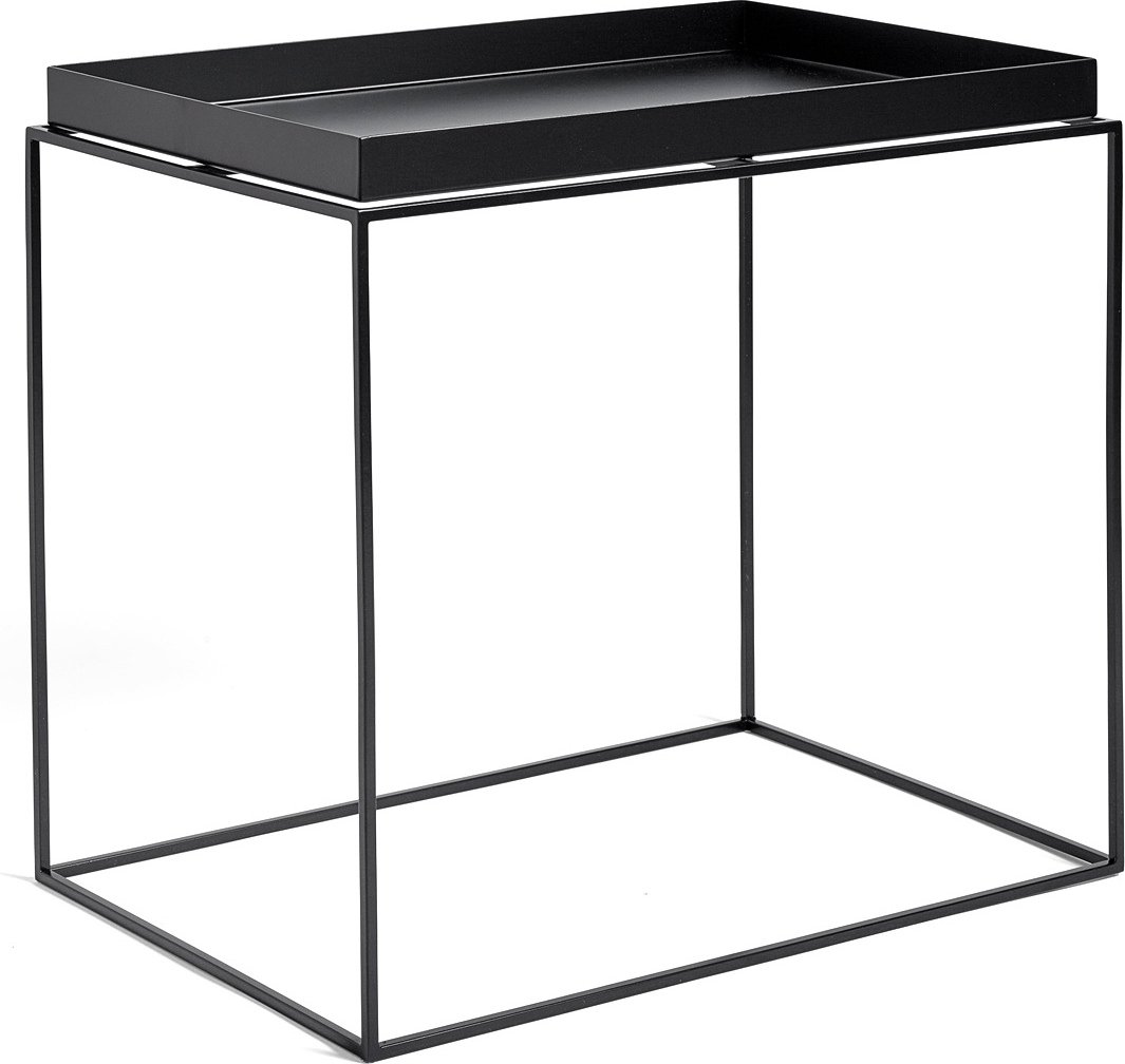 Stolik boczny Tray Table L czarny