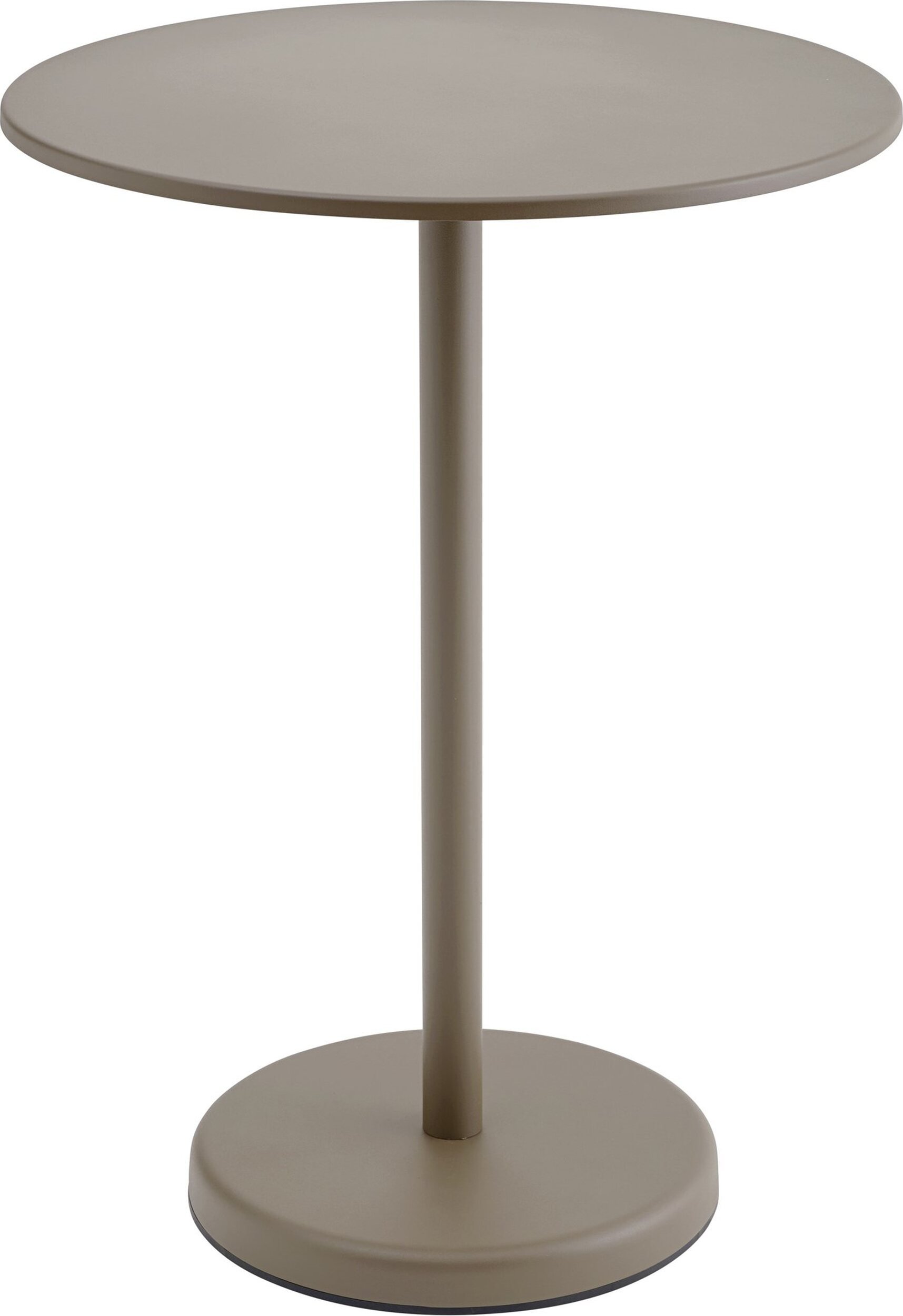 Stolik kawowy Linear okrągły 70 x 95 cm taupe