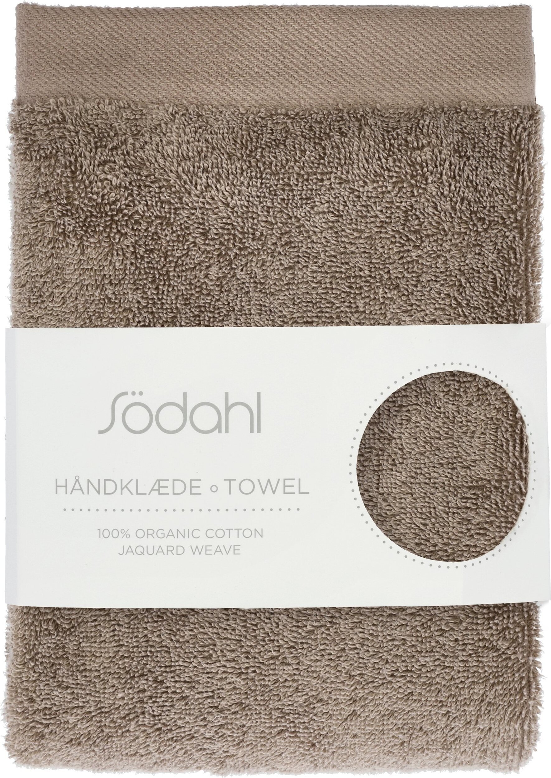 Ręcznik Comfort Organic II 50 x 100 cm taupe