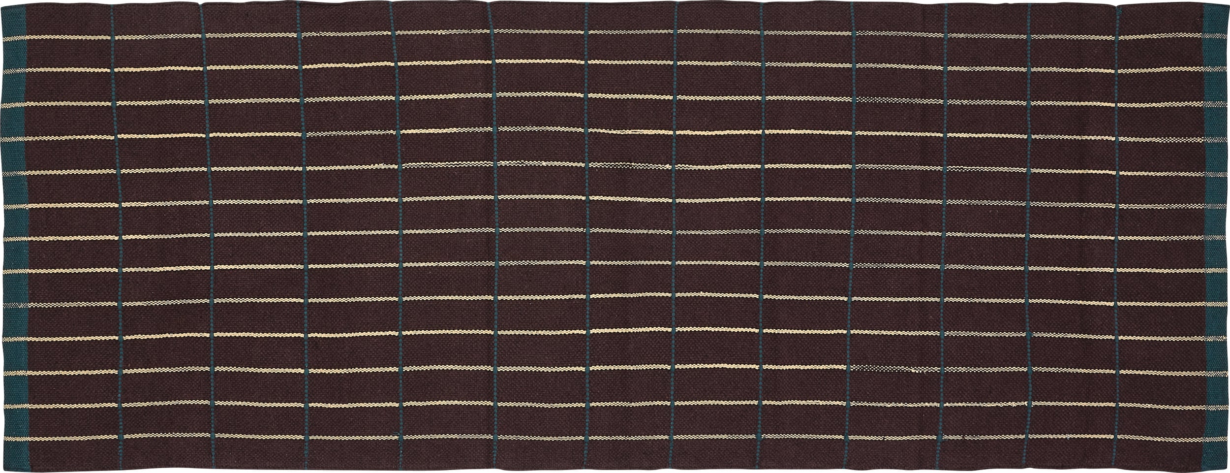 Chodnik dywanowy Cottage brązowy