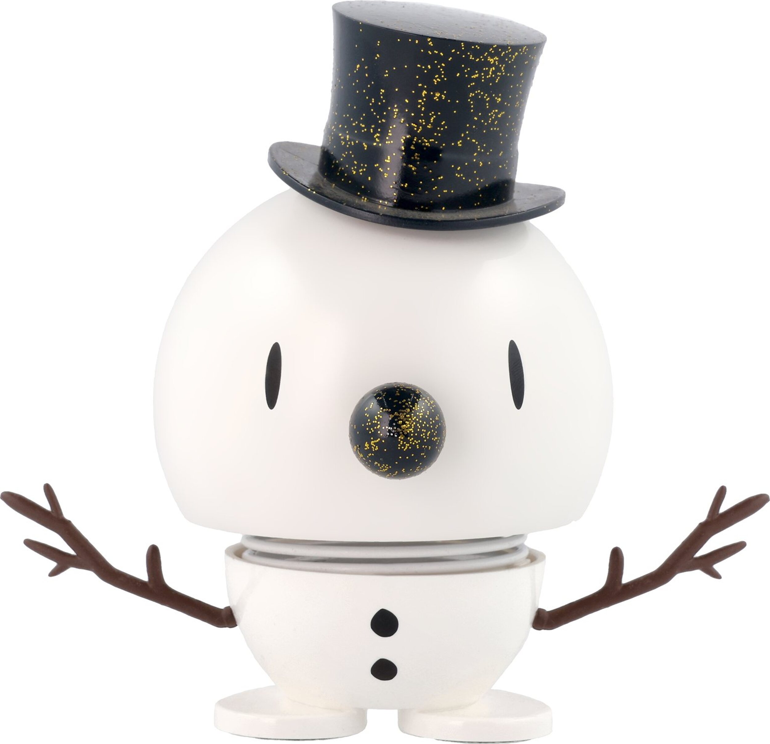 Figurka Xmass bałwan M biało-niebieska