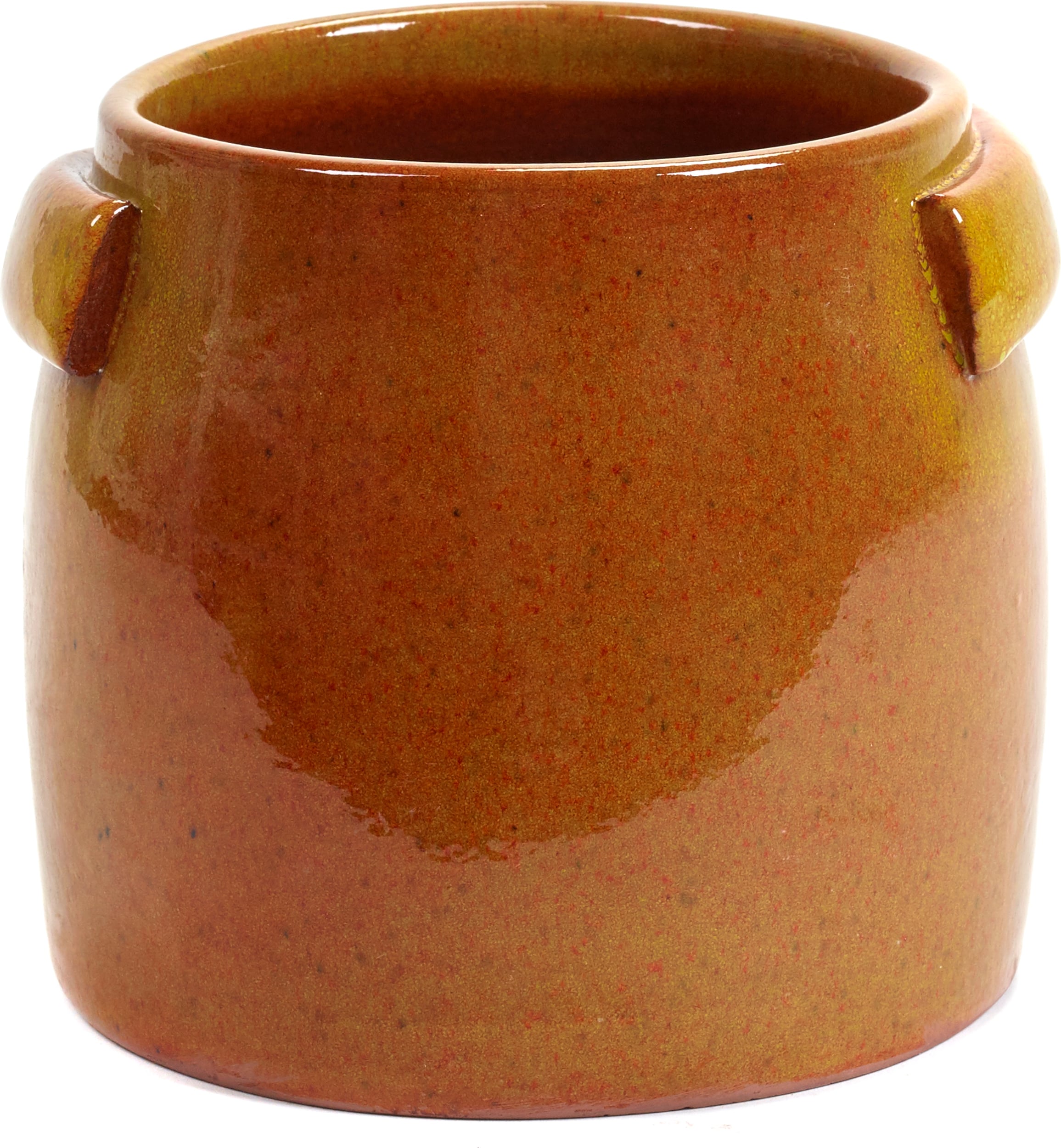 Osłonka na doniczkę Serax 22 cm pomarańczowa