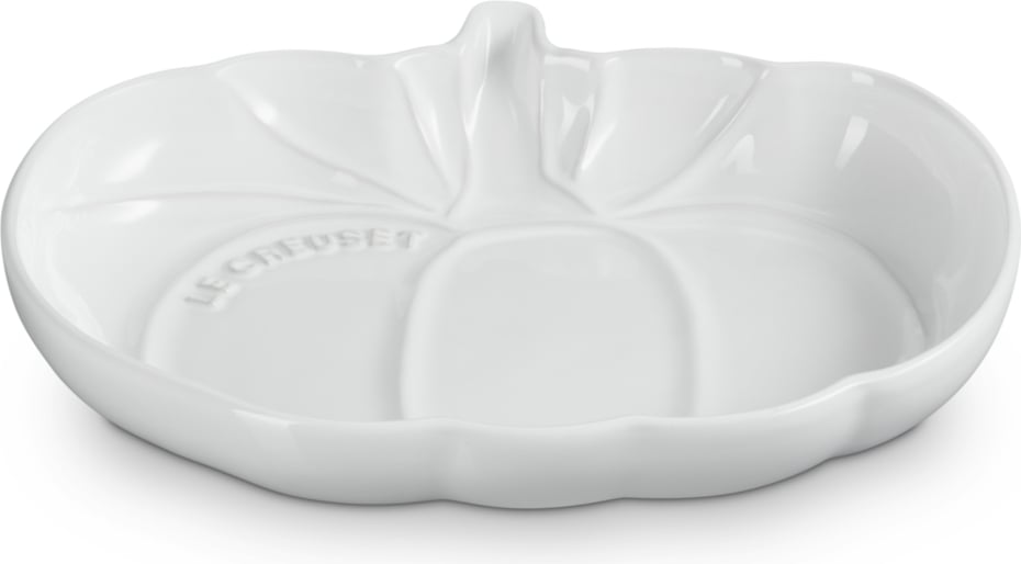 Talerz na przekąski Le Creuset Halloween dynia biały