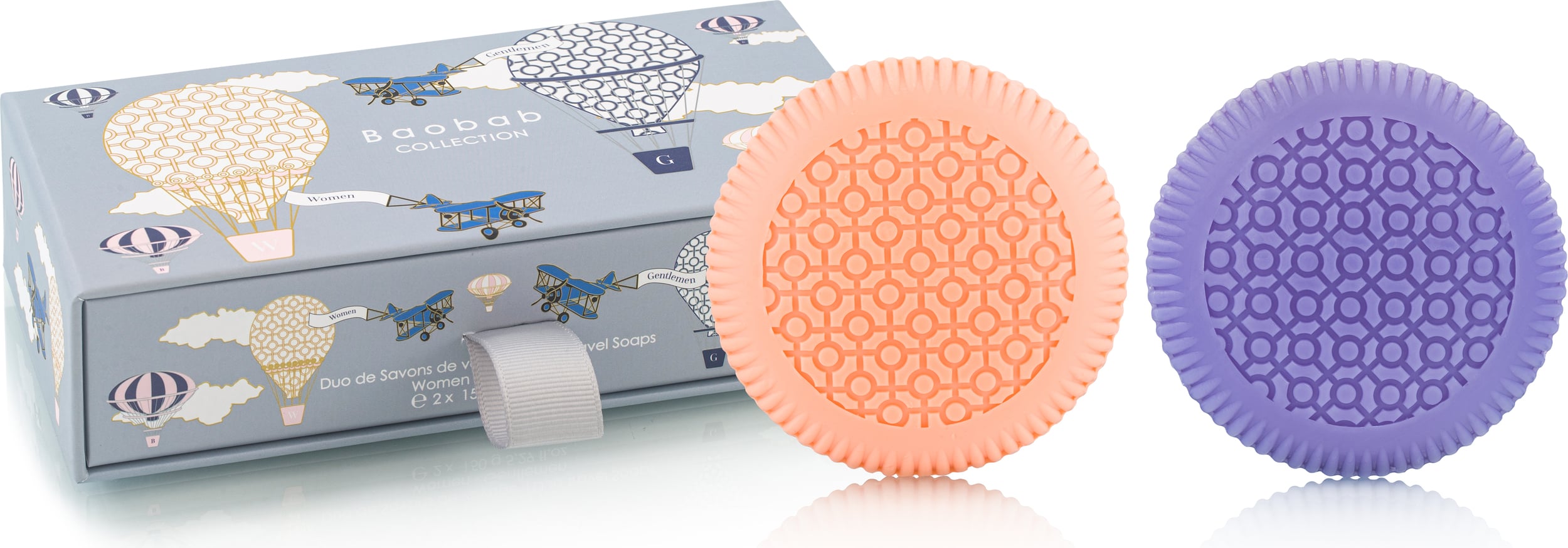 Mydła Baobab Gift Box Women & Gentlemen 2 szt.