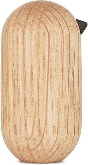 Figurka dekoracyjna Little Bird 5 cm naturalny dąb
