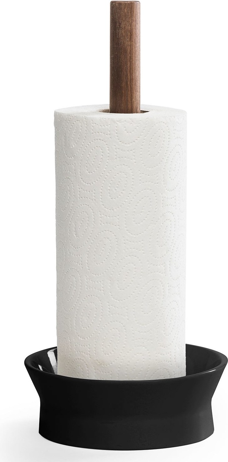 Stojak na ręcznik papierowy Born In Sweden czarny