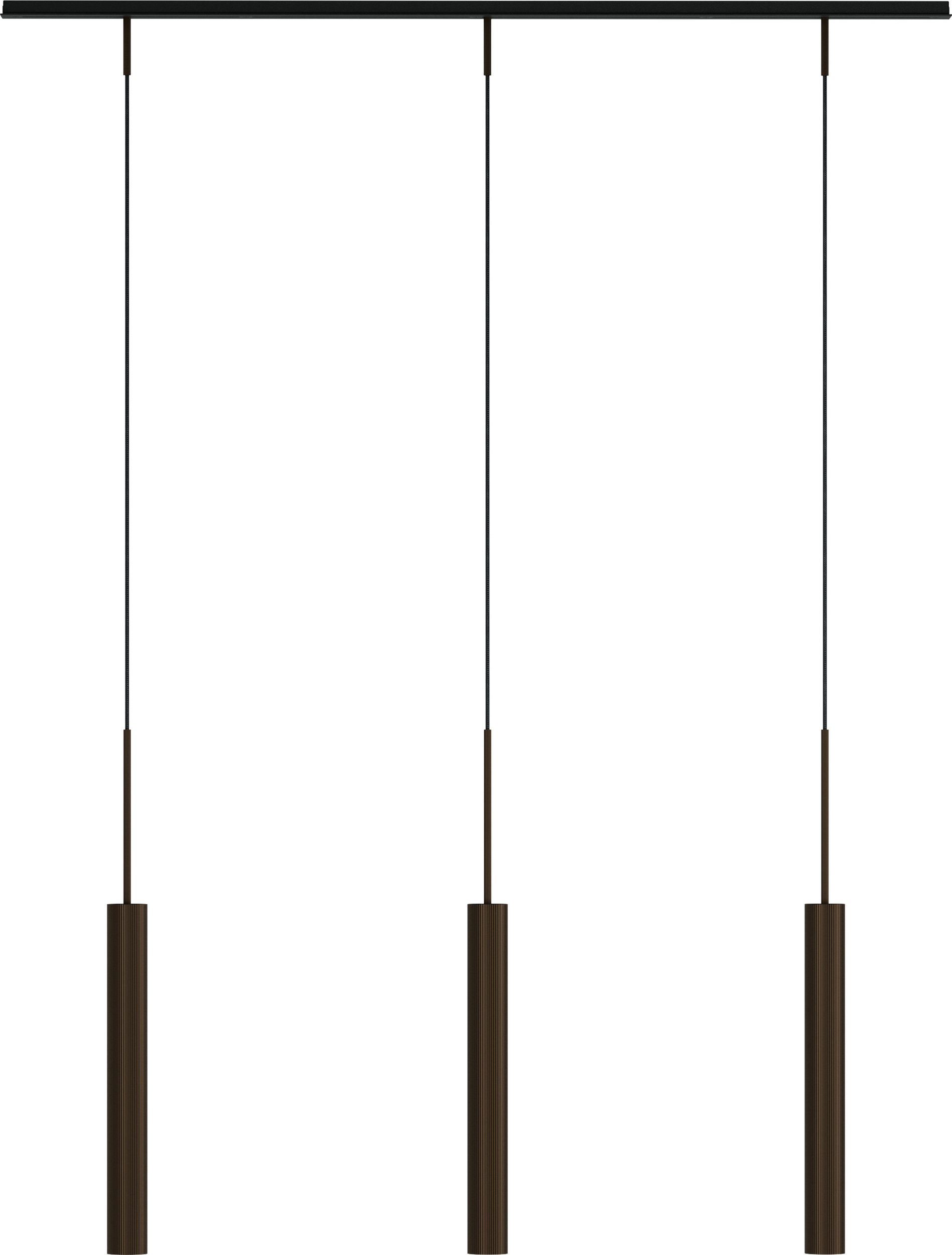 Lampa wisząca Tubulaire 130 cm potrójna
