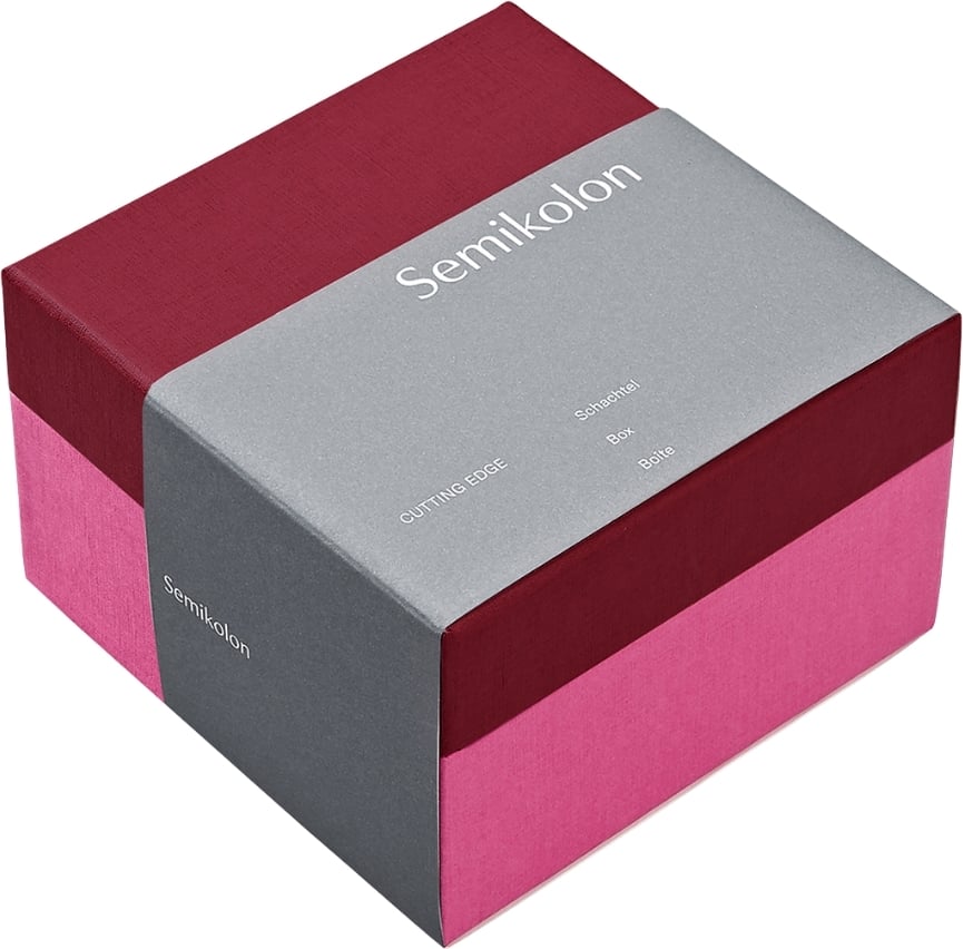 Pudełko prezentowe Cutting Edge S malinowo-fuksjowe