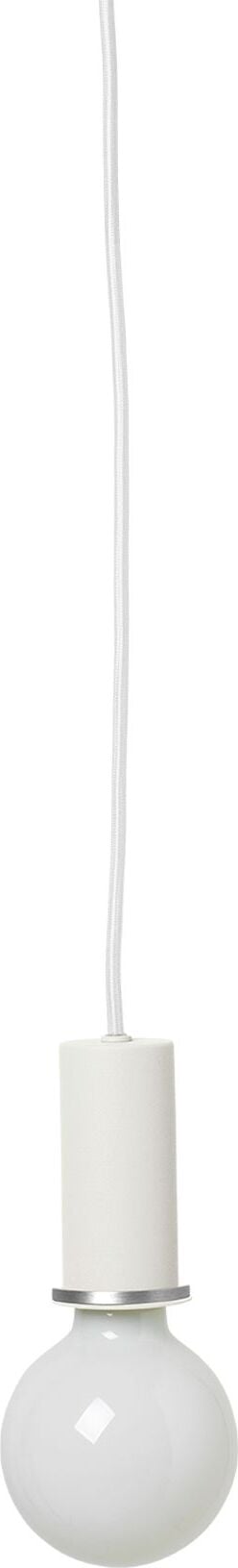 Lampa wisząca Socket Pendant mała biała