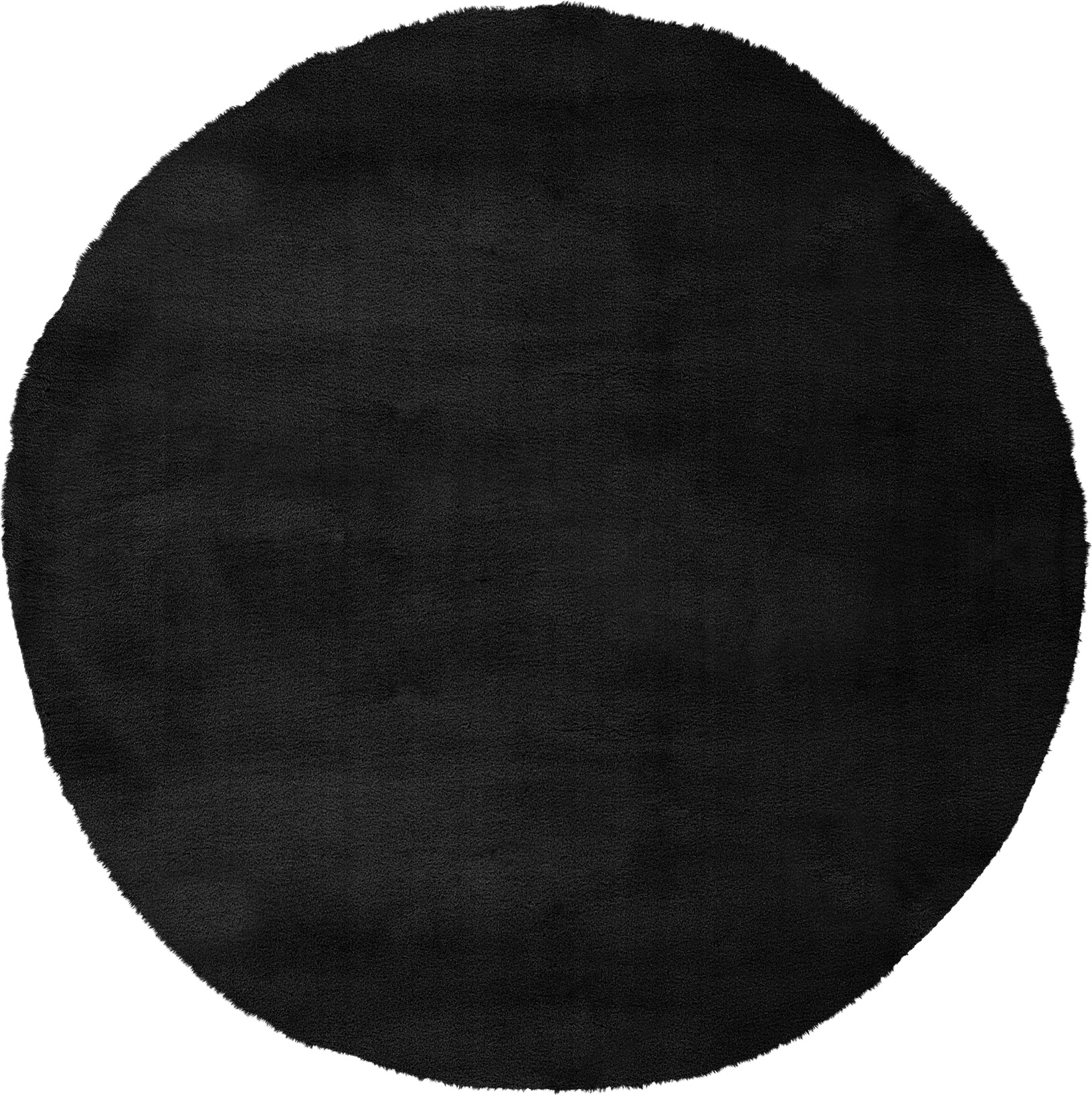 Dywan Cha Cha okrągły 80 cm czarny