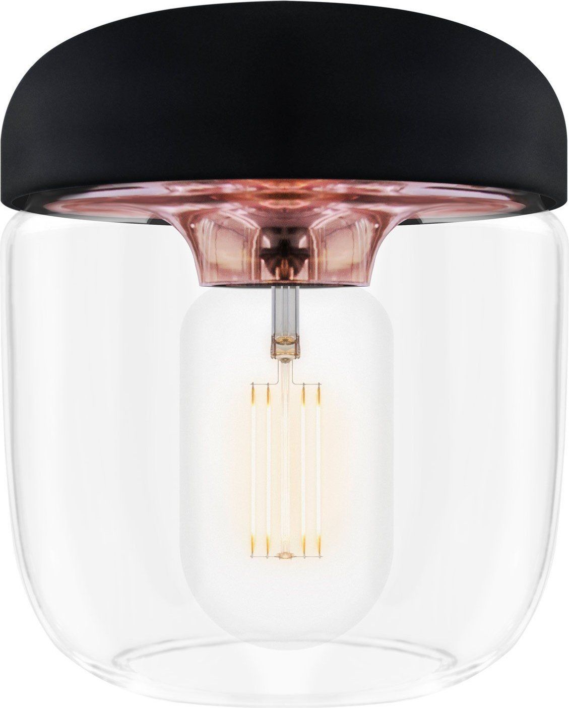 Lampa Acorn czarna miedź