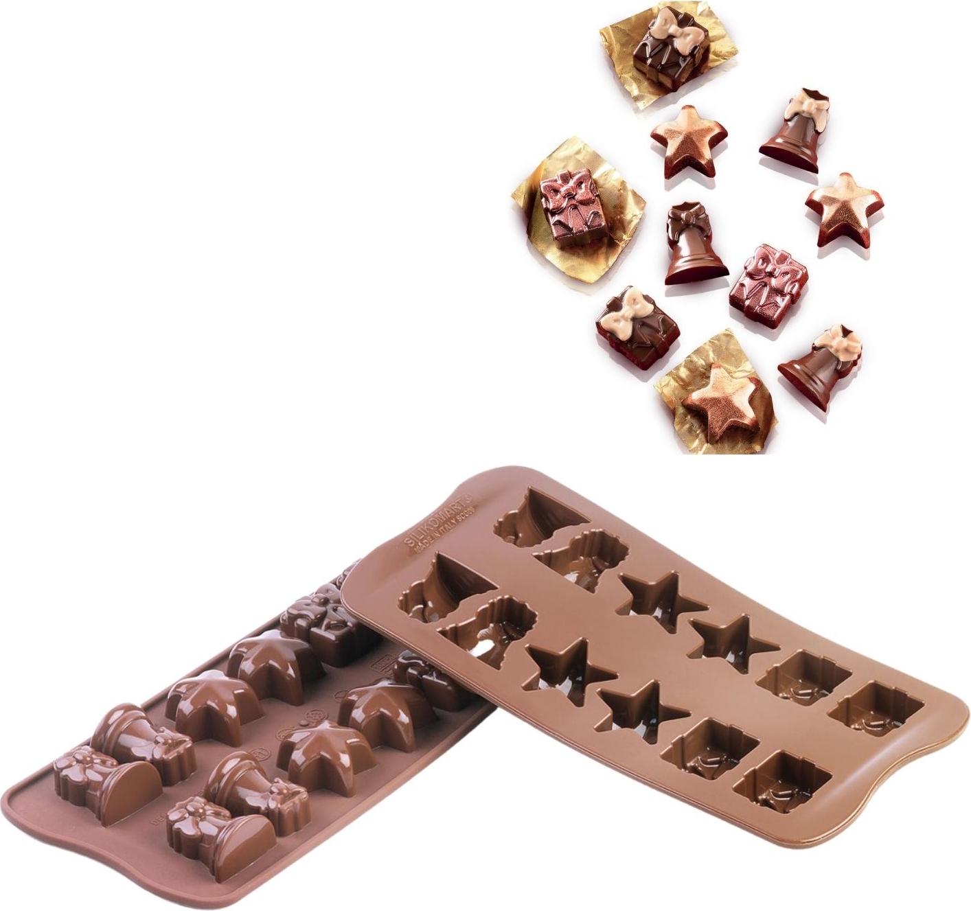 Forma do czekoladek Scg06 Christmas silikonowa