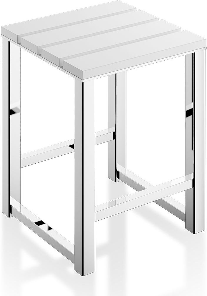 Stołek Decor Walther biały mat