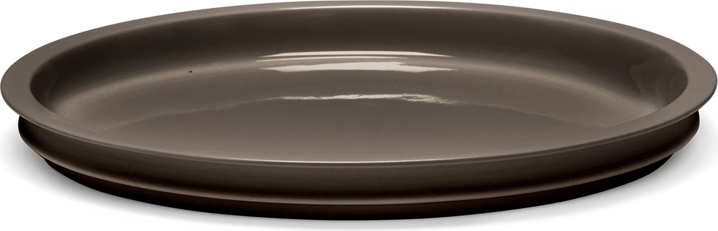 Talerz deserowy Dune 17,5 cm brązowy