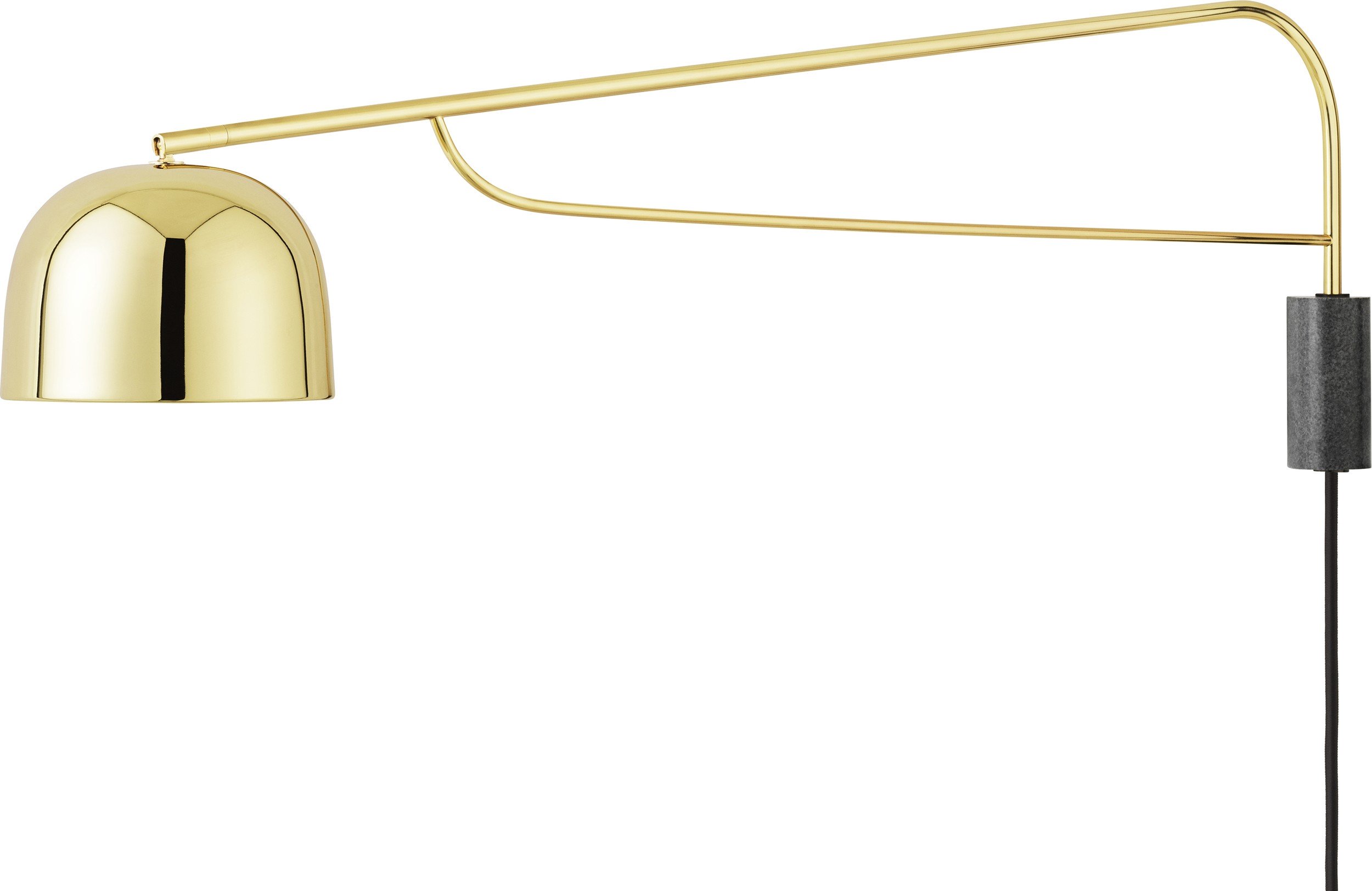 Kinkiet Grant 111 cm mosiądz