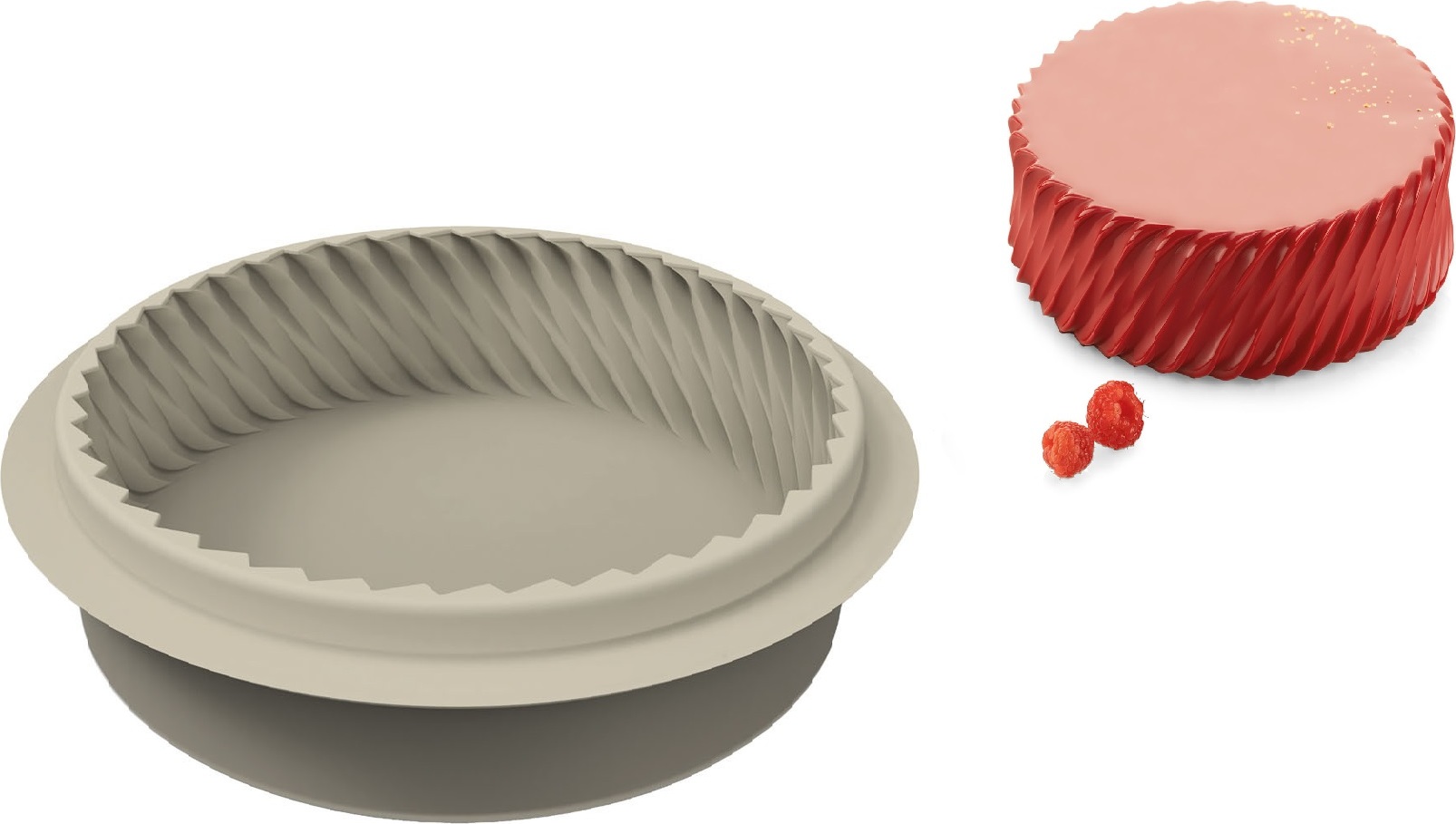 Forma do ciasta Dress silikonowa