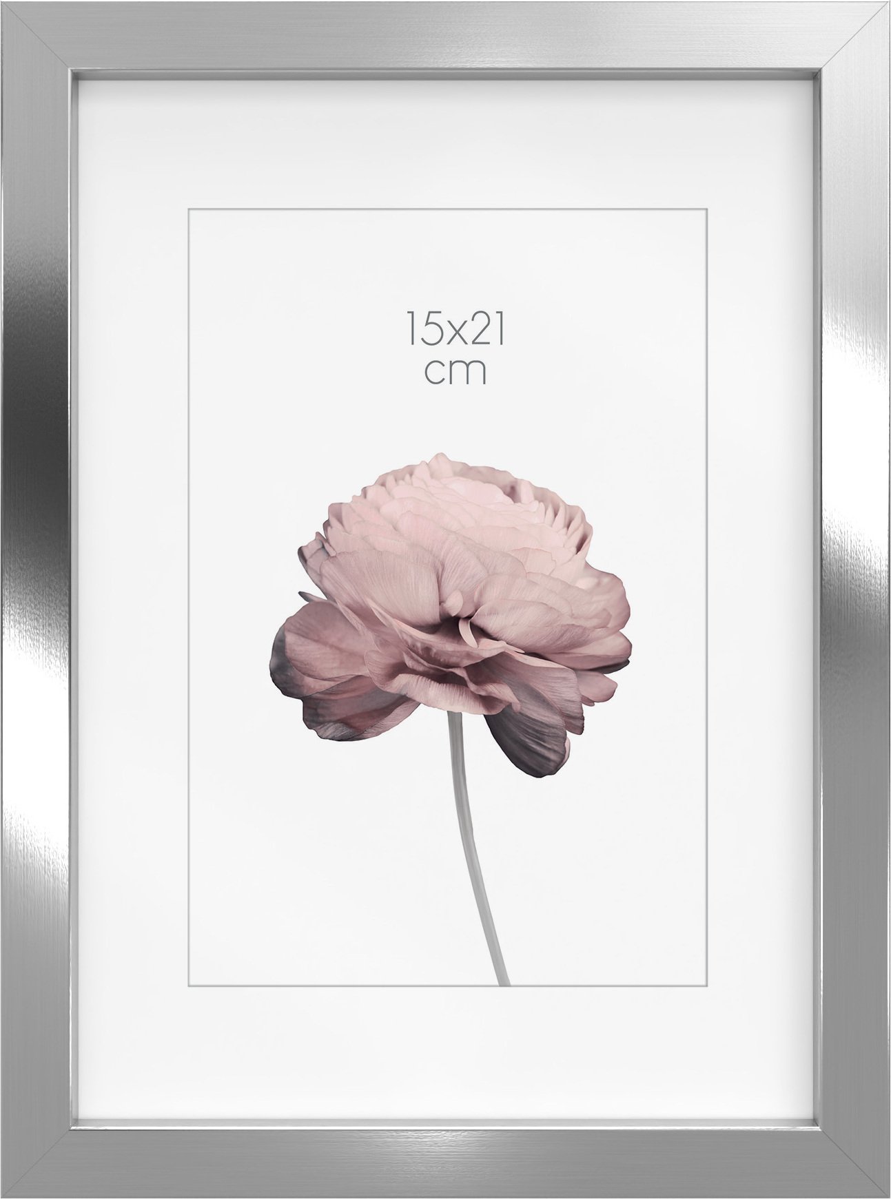 Ramka na zdjęcia Prague 15 x 21 cm srebrna