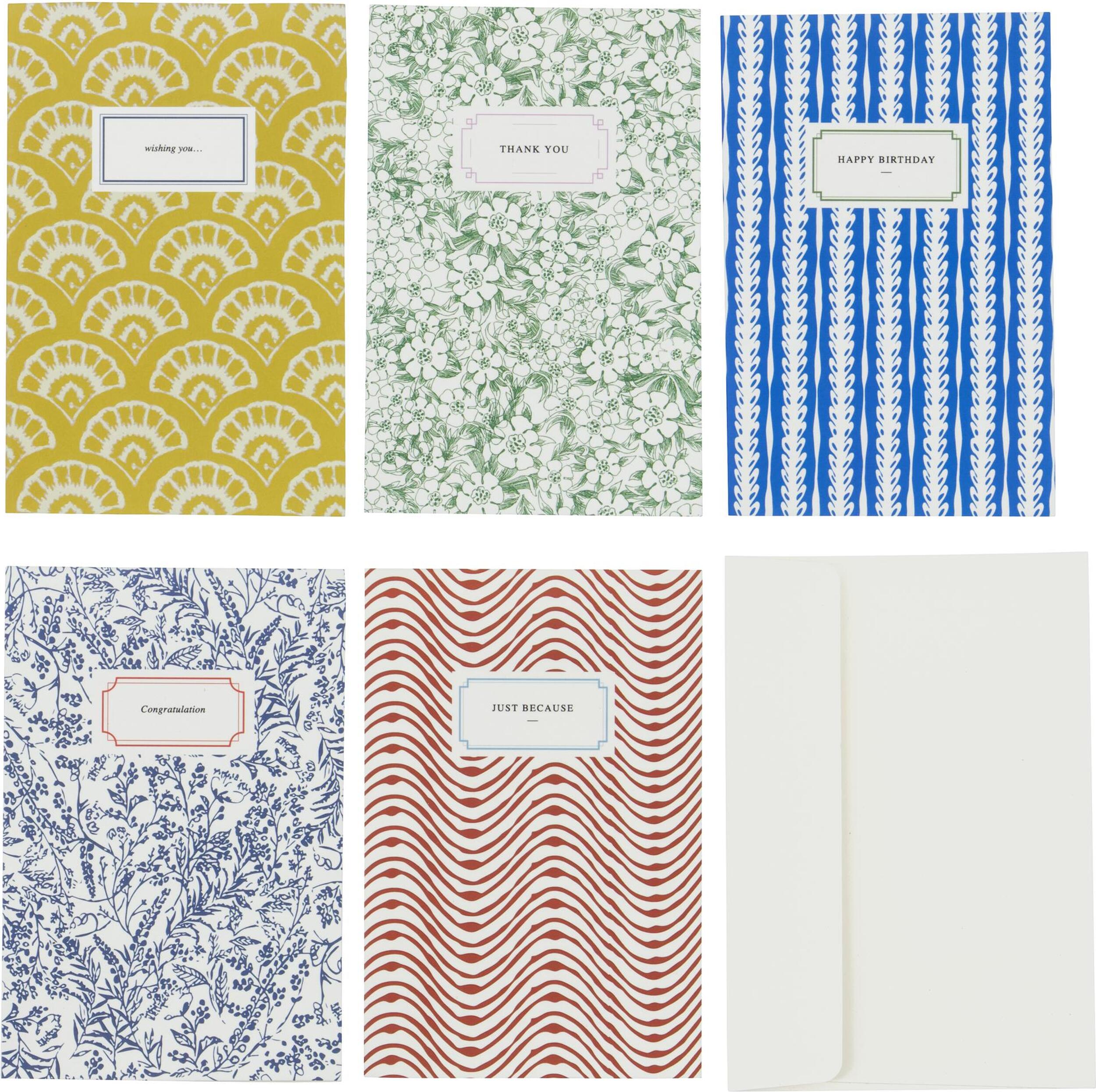 Kartki okolicznościowe z kopertami House Doctor 10 el.