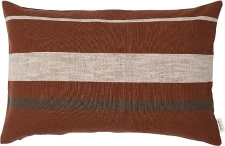 Poszewka dekoracyjna Sofuto 40 x 60 cm brązowa