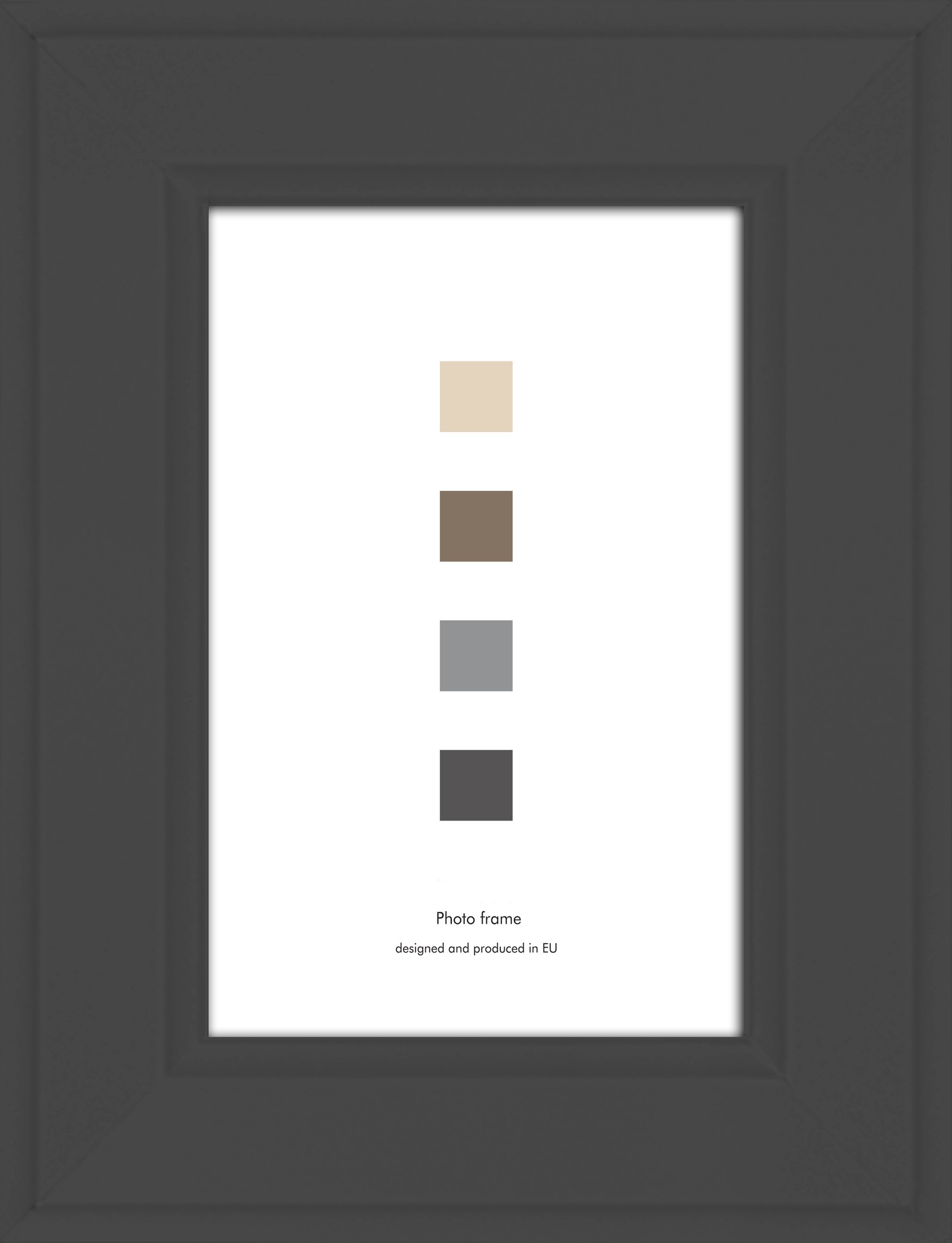 Ramka na zdjęcia Malmo 21 x 30 cm antracytowa