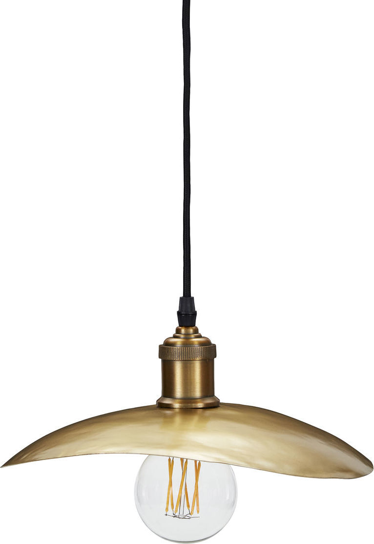 Abażur Hatt 30 cm antyczny mosiądz