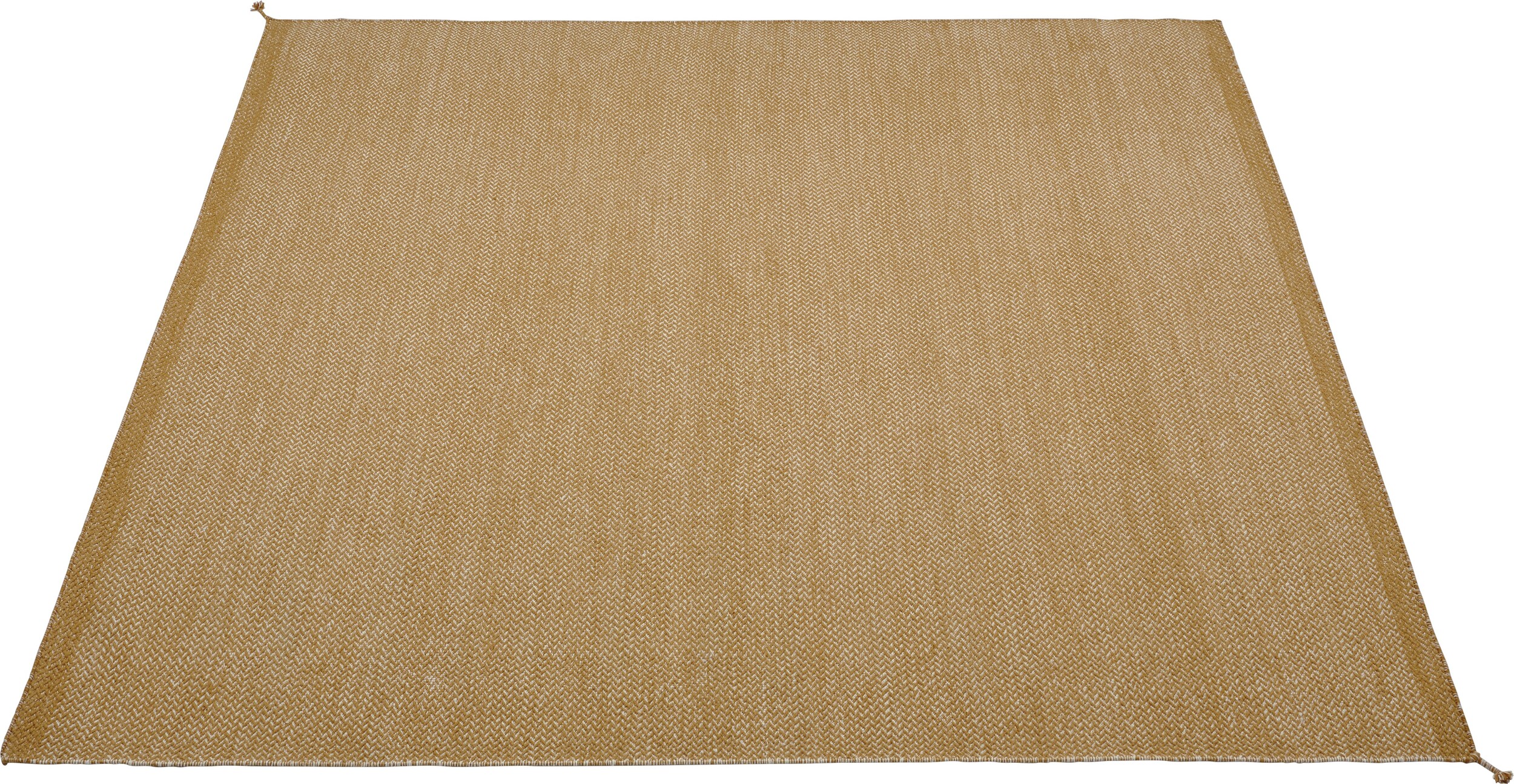 Dywan Ply 280 x 280 cm pomarańczowy