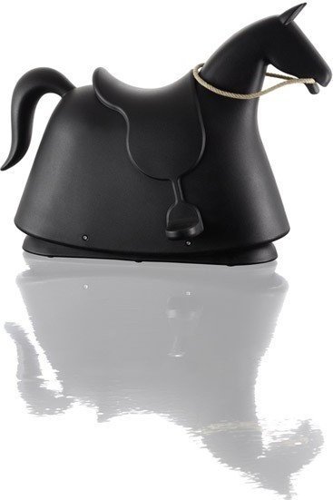 Zabawka bujana Rocky czarna