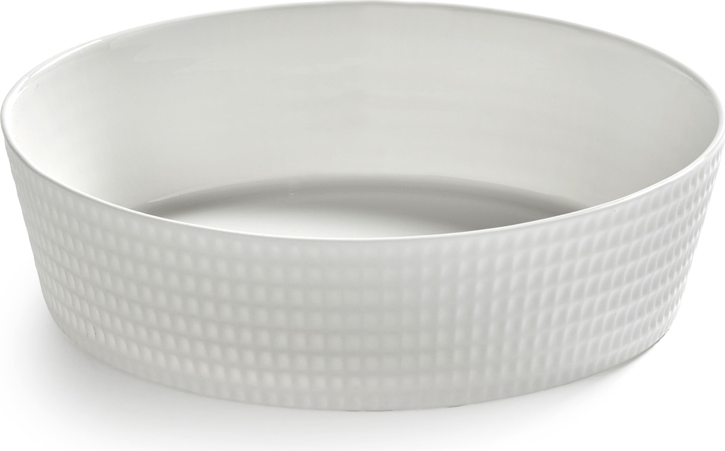 Misa do serwowania Nido wysoka 18 cm biała