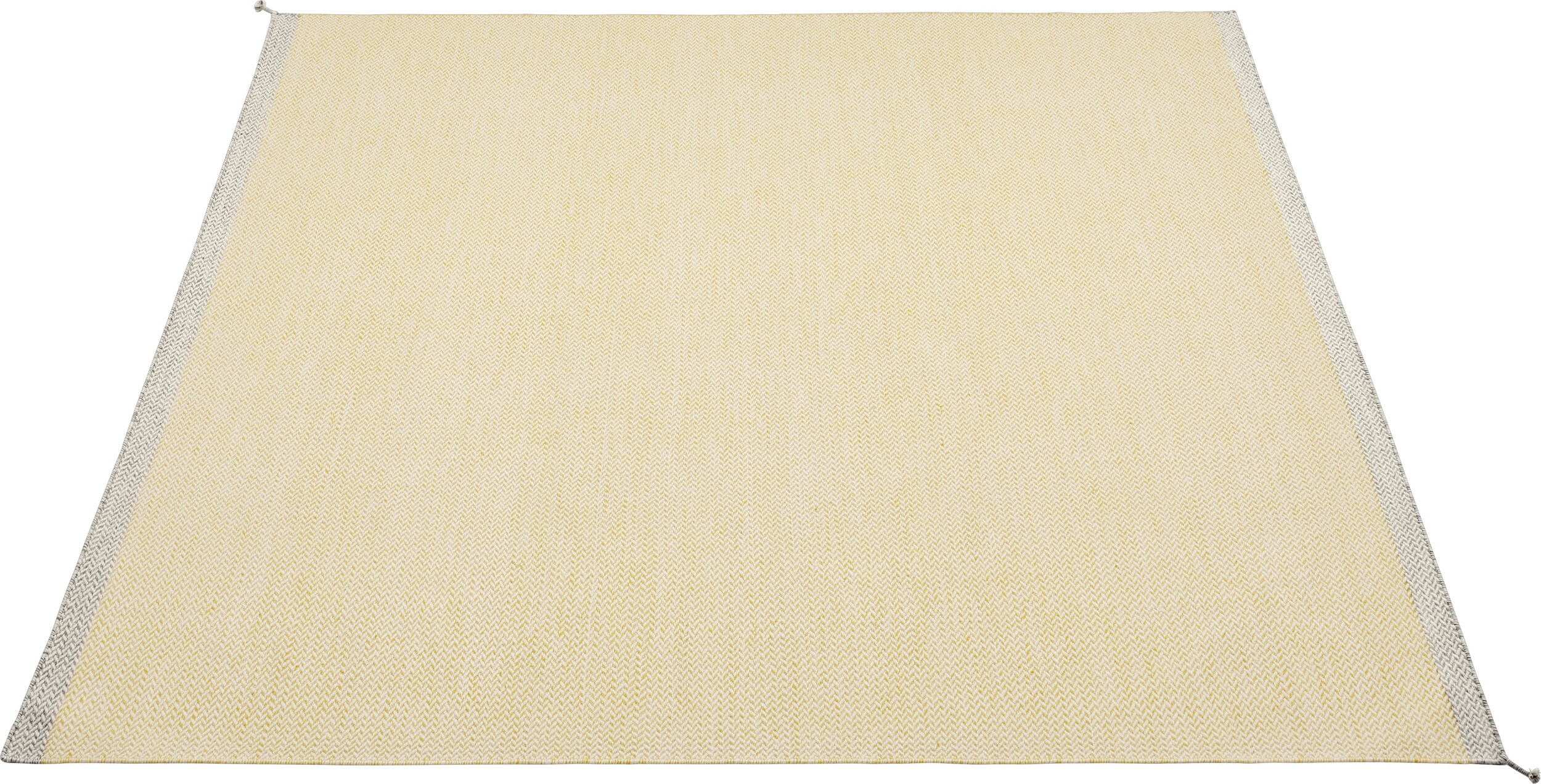 Dywan Ply 280 x 280 cm żółty