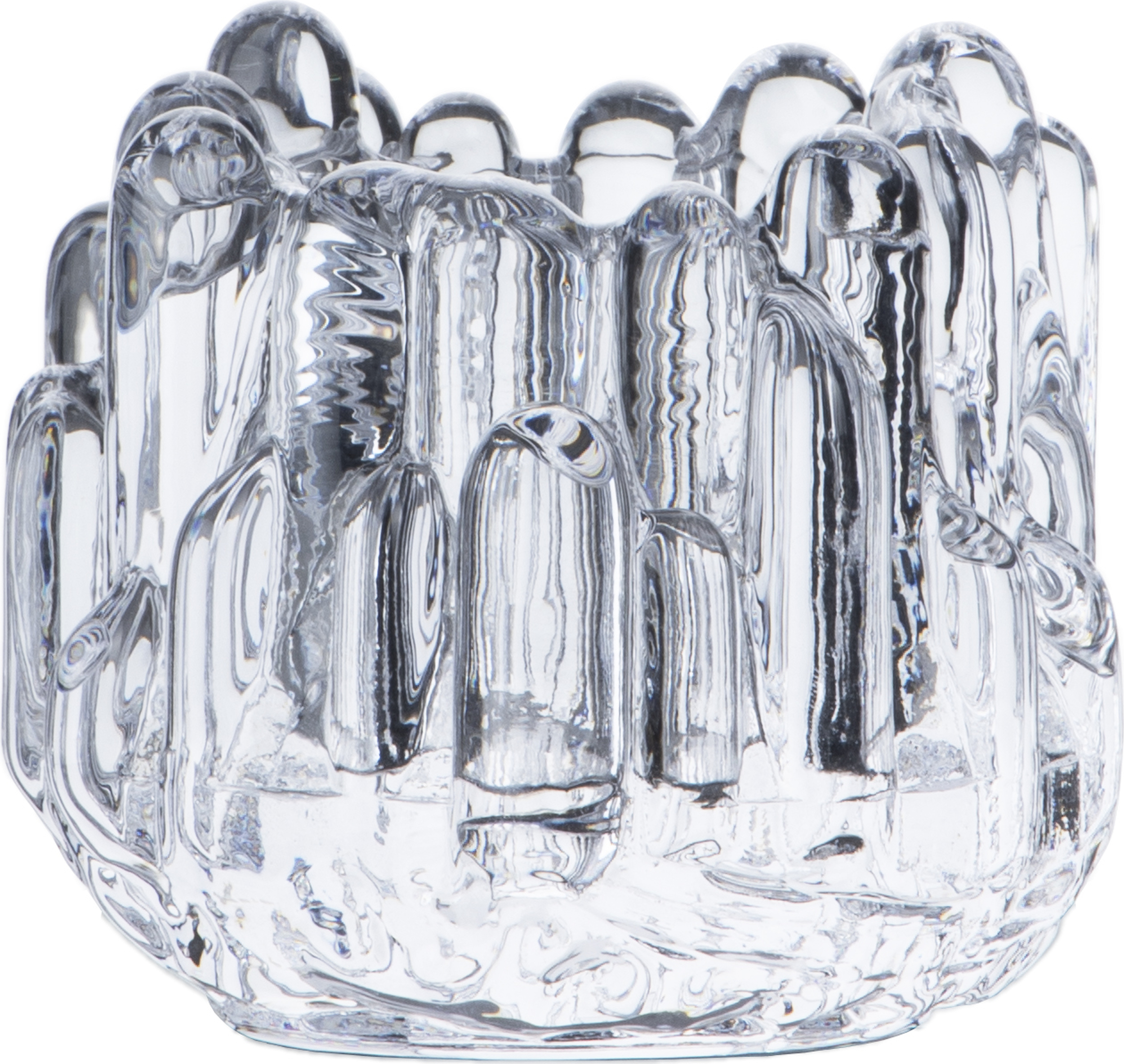 Świecznik na tealighty Polar 8,6 cm przezroczysty