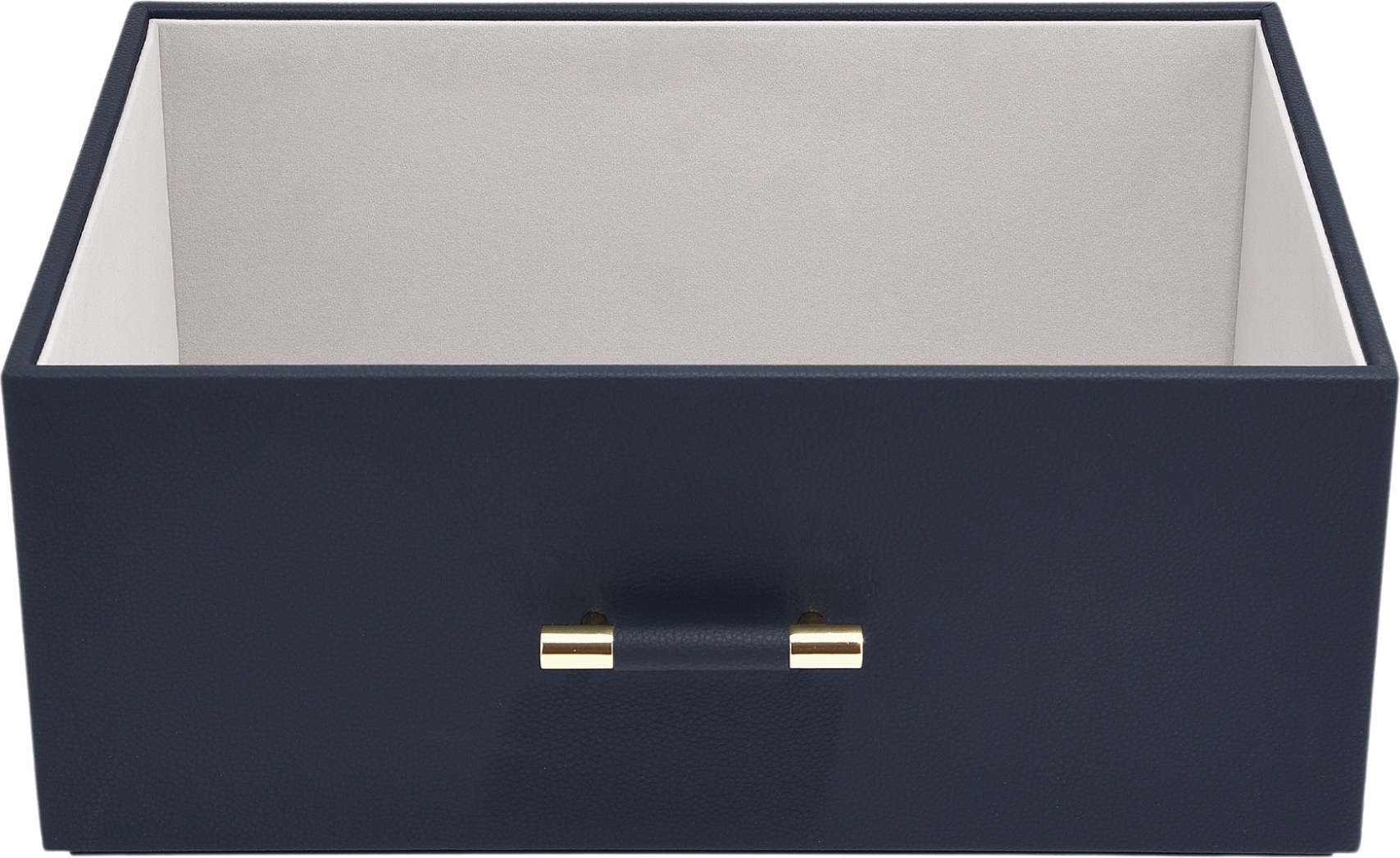 Pudełko do przechowywania Stackers Handled Pebble supersize granatowe