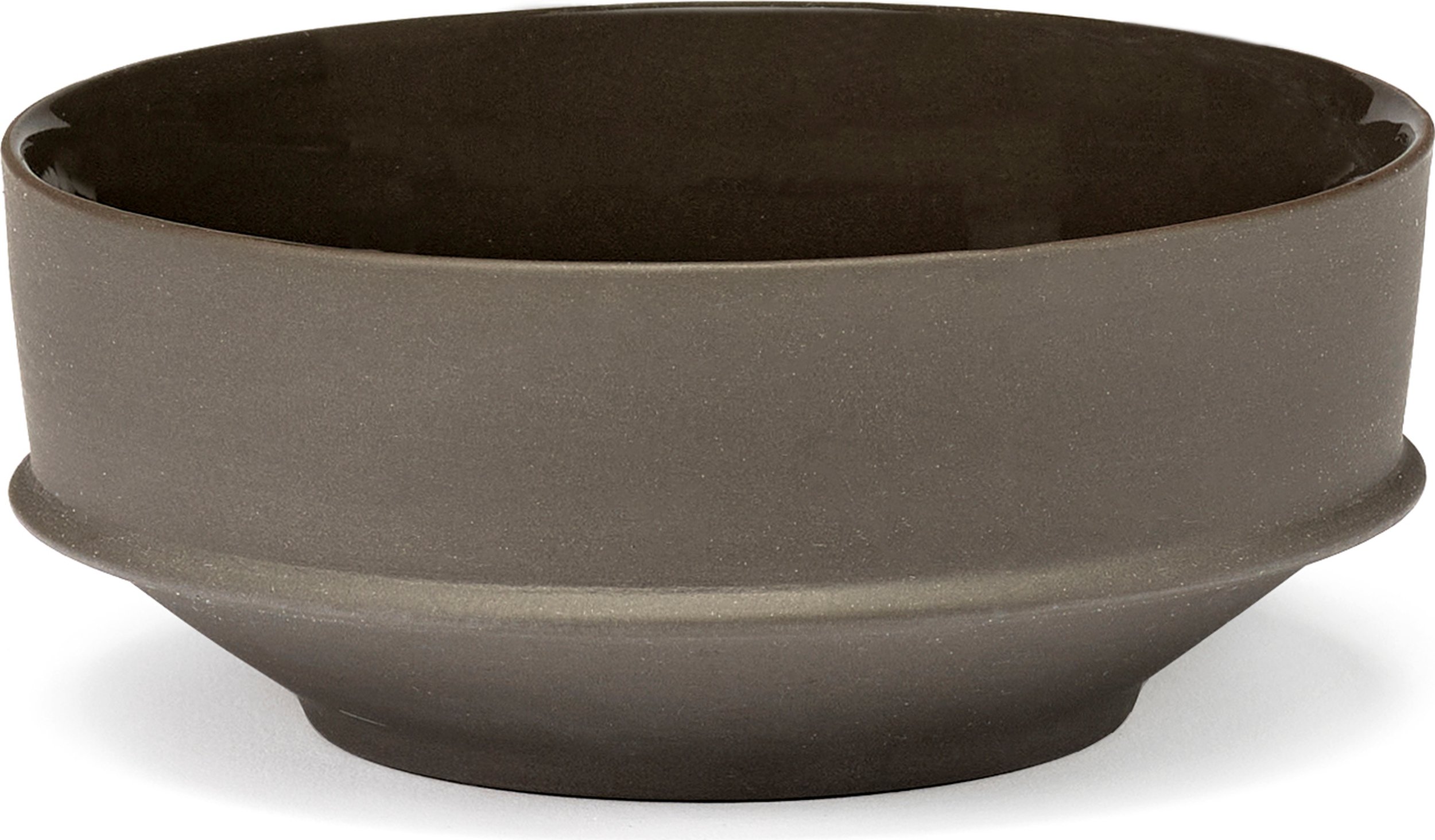 Miska Dune 14,5 cm brązowa