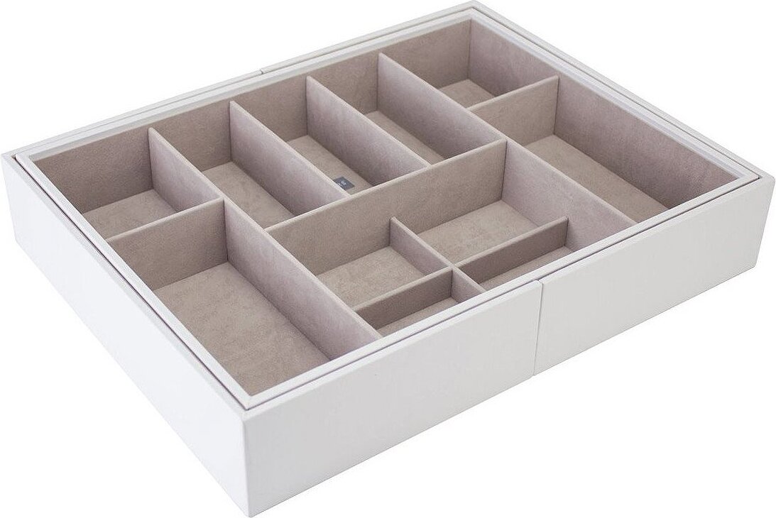 Pojemnik na biżuterię wkład do szuflady Stackers L