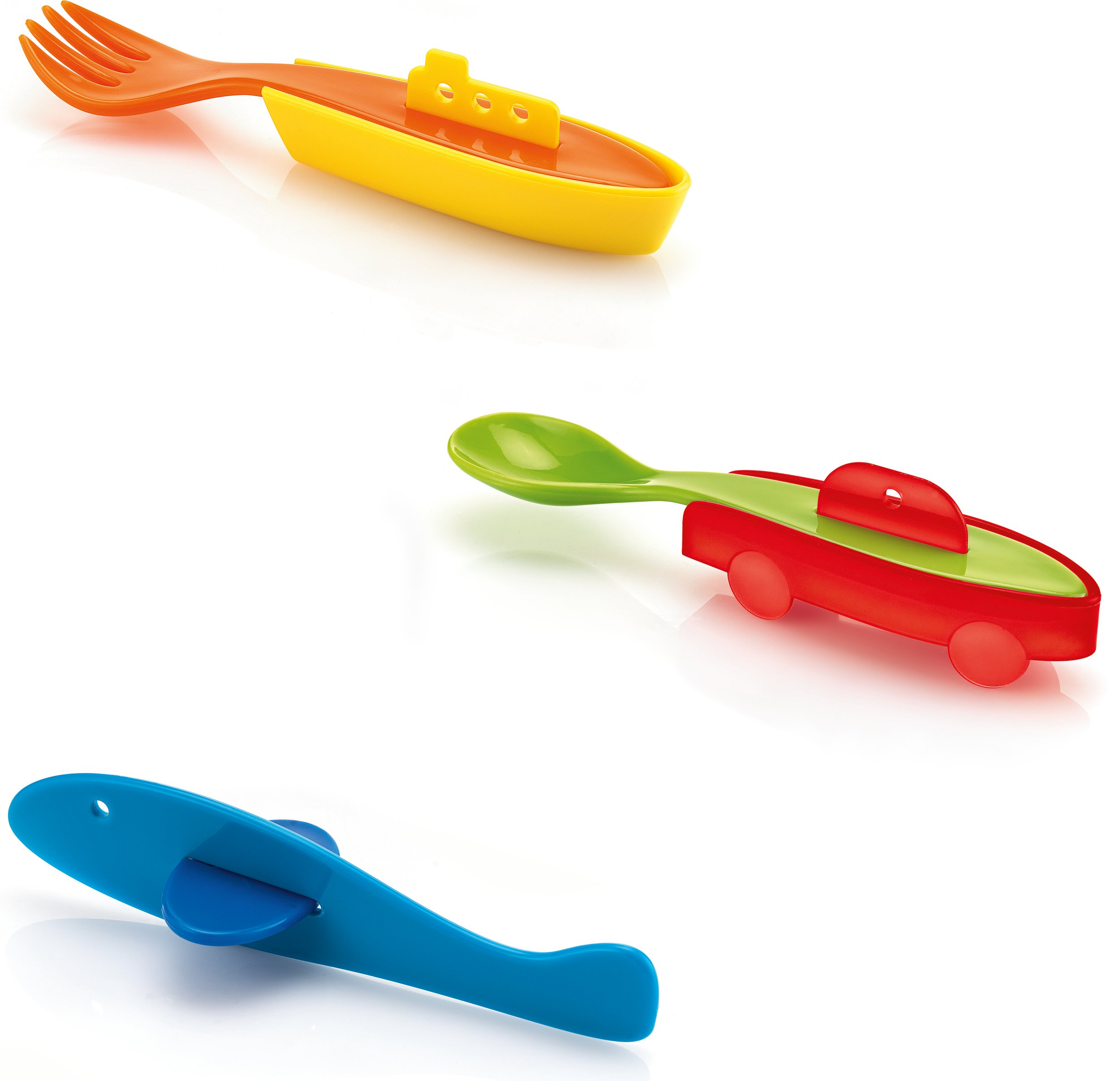 Sztućce dziecięce Bimbi Traffic 3 el.